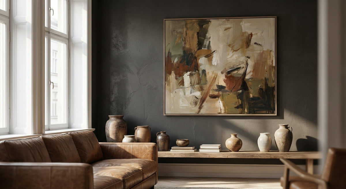 Original paintings for statement walls