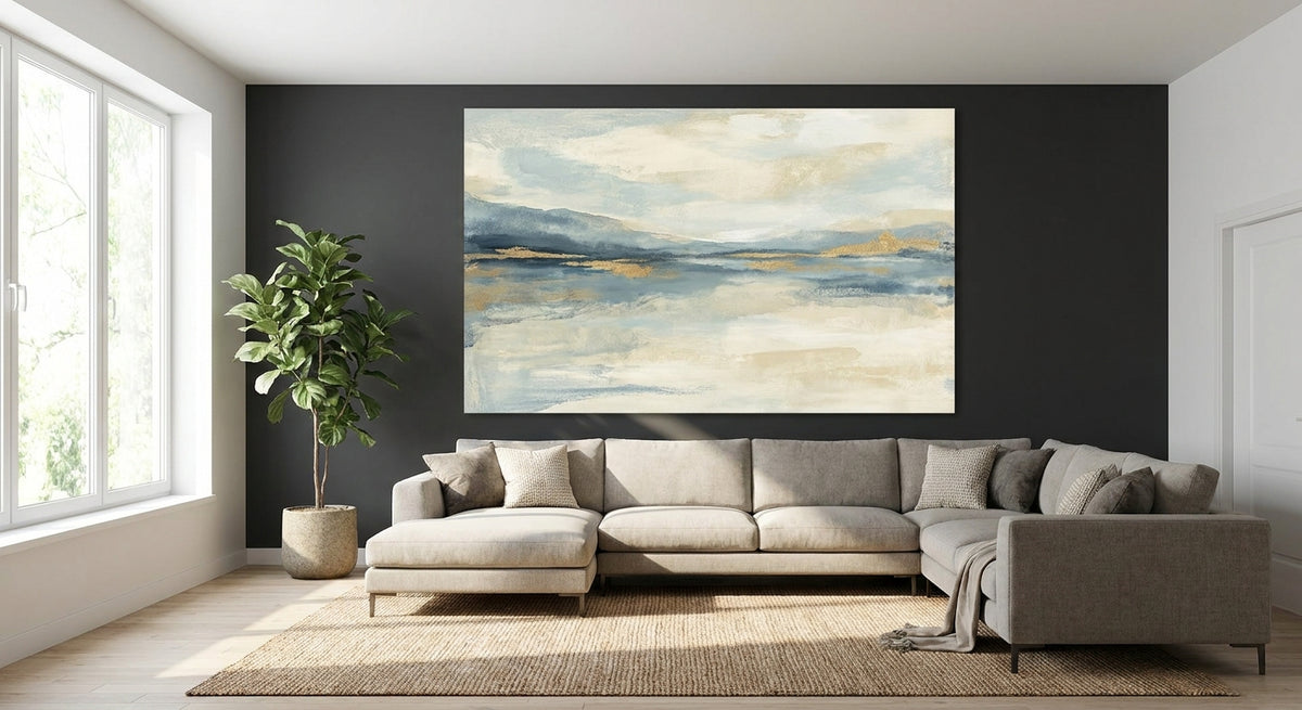 Extra large canvas wall art for statement walls