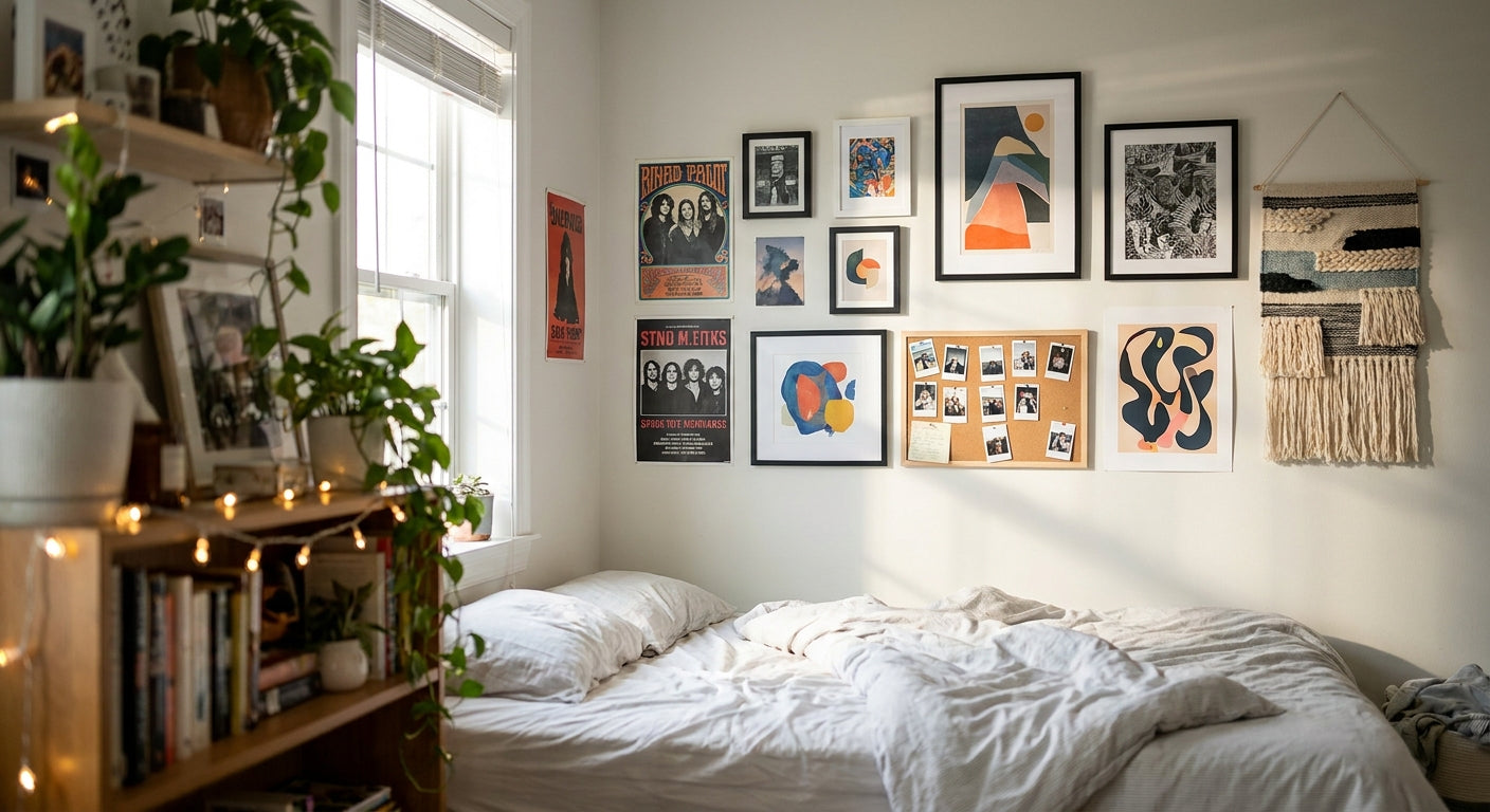 Wall art for teen bedrooms