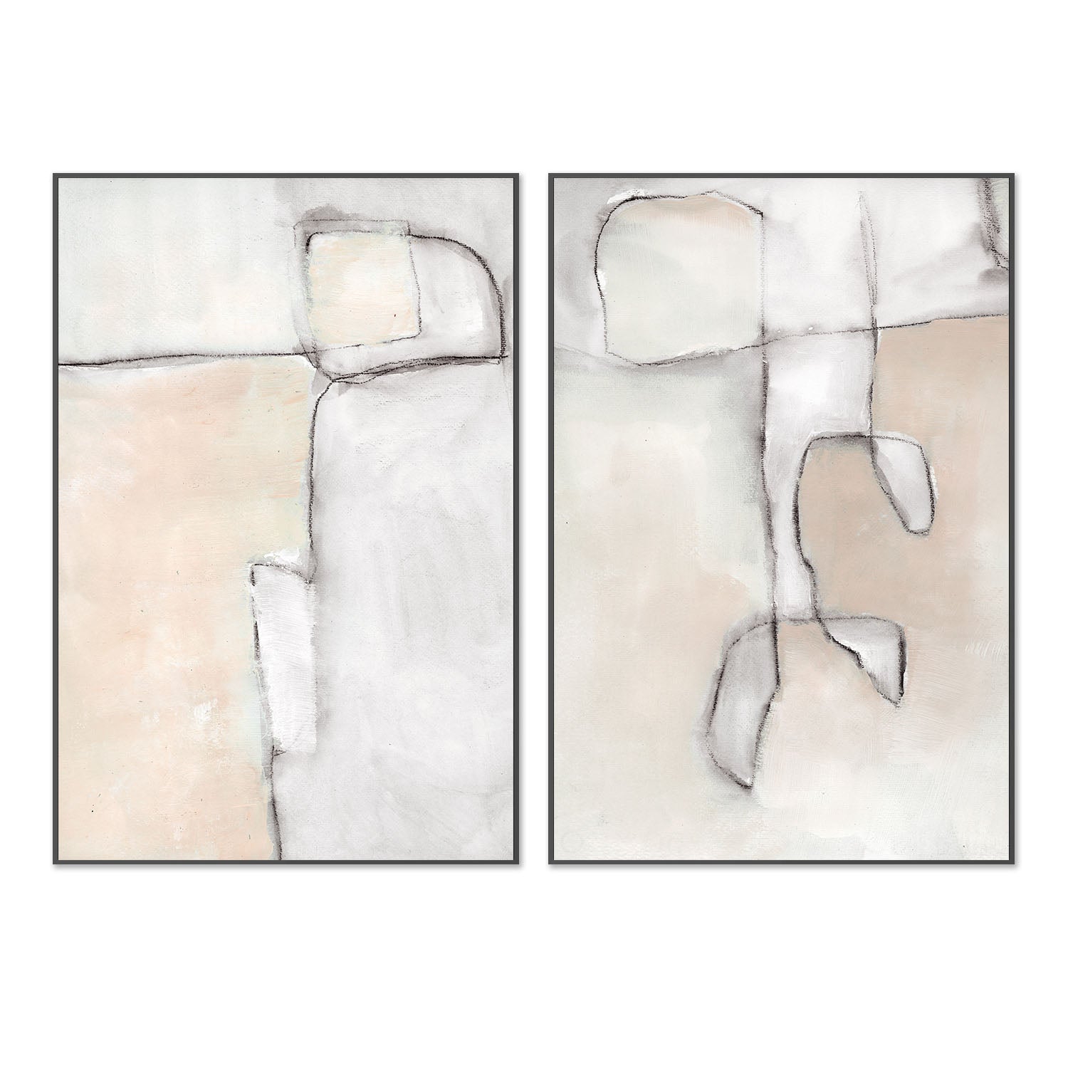 Fractional, Style A & B, Set Of 2 , By Aubrey