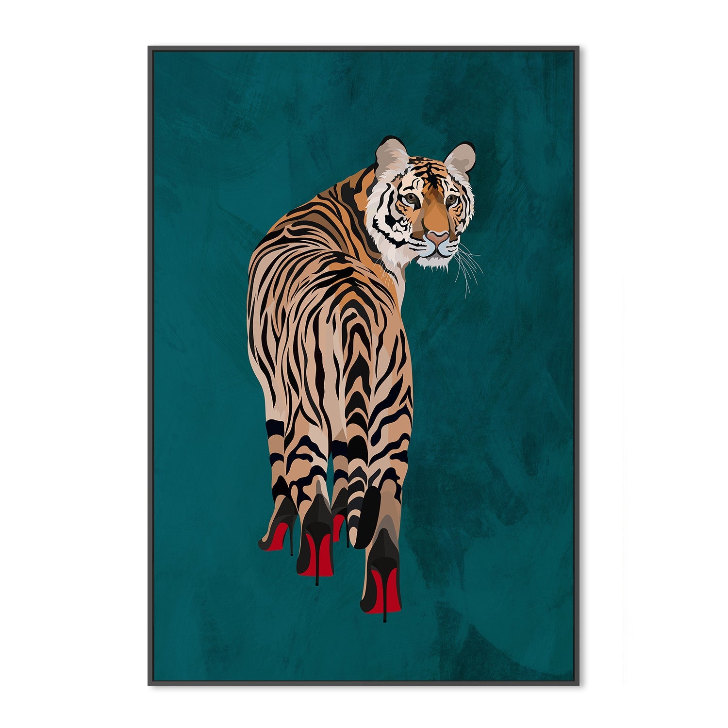 Tiger Red Heels