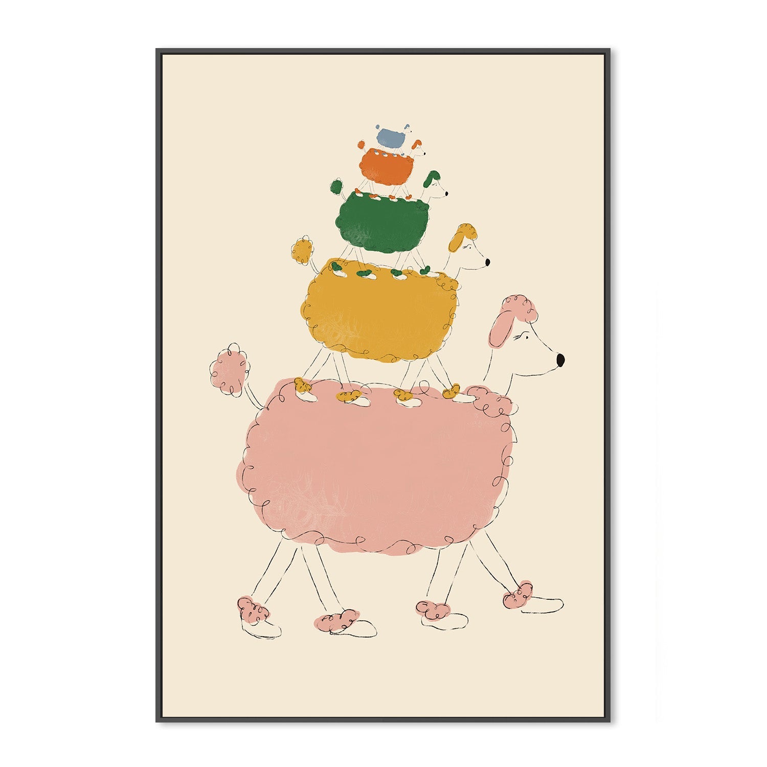 Poodle Pyramid