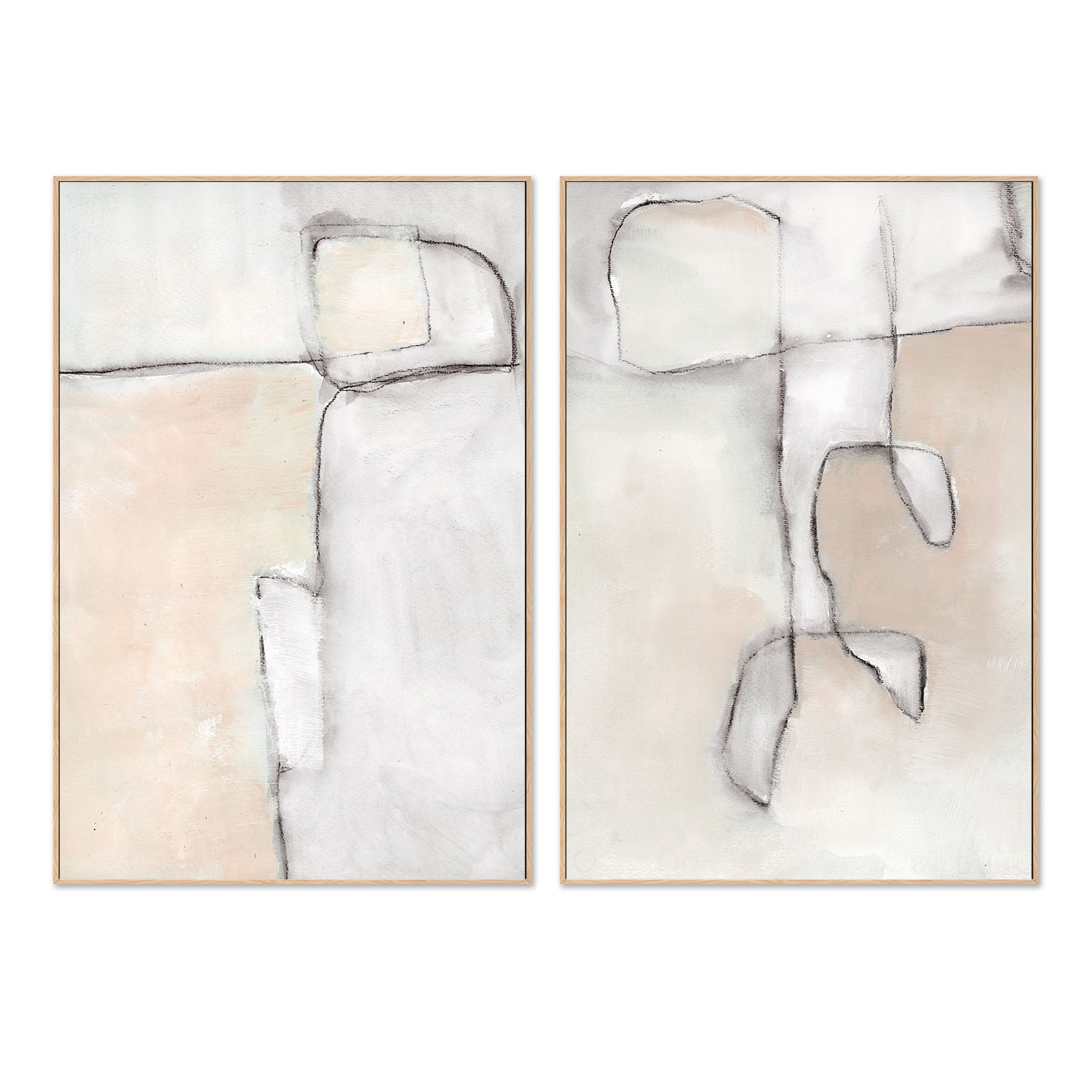 Fractional, Style A & B, Set Of 2 , By Aubrey
