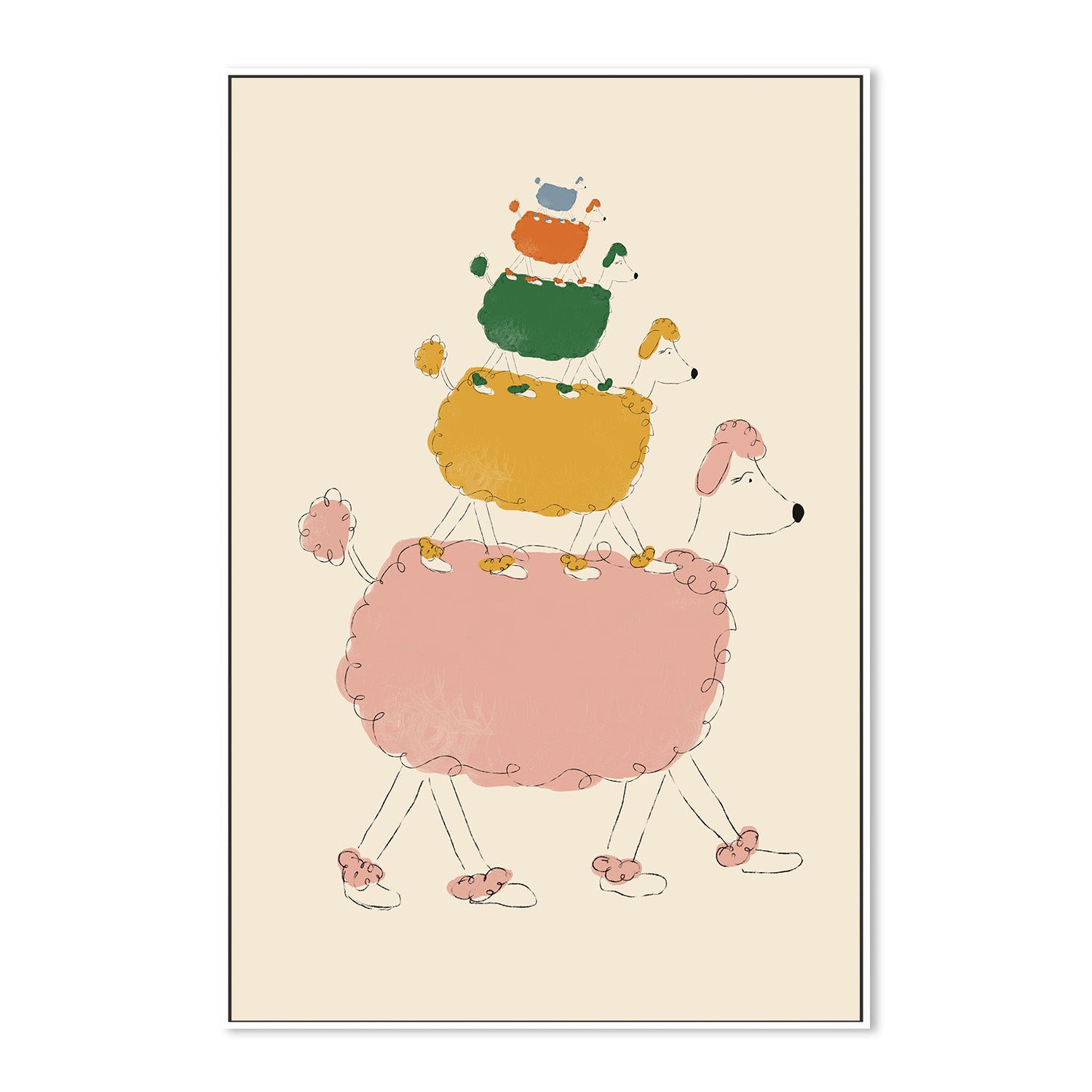 Poodle Pyramid