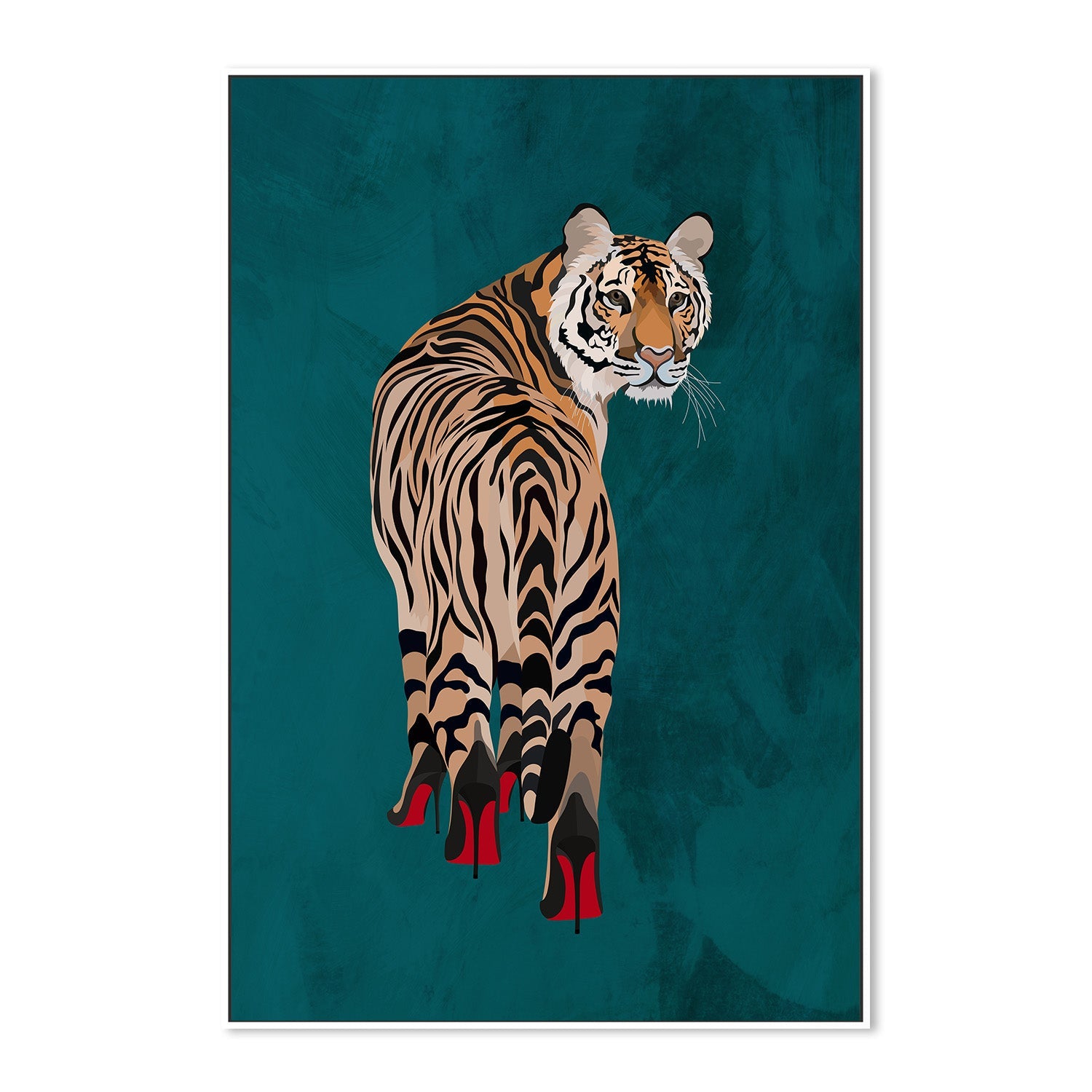 Tiger Red Heels