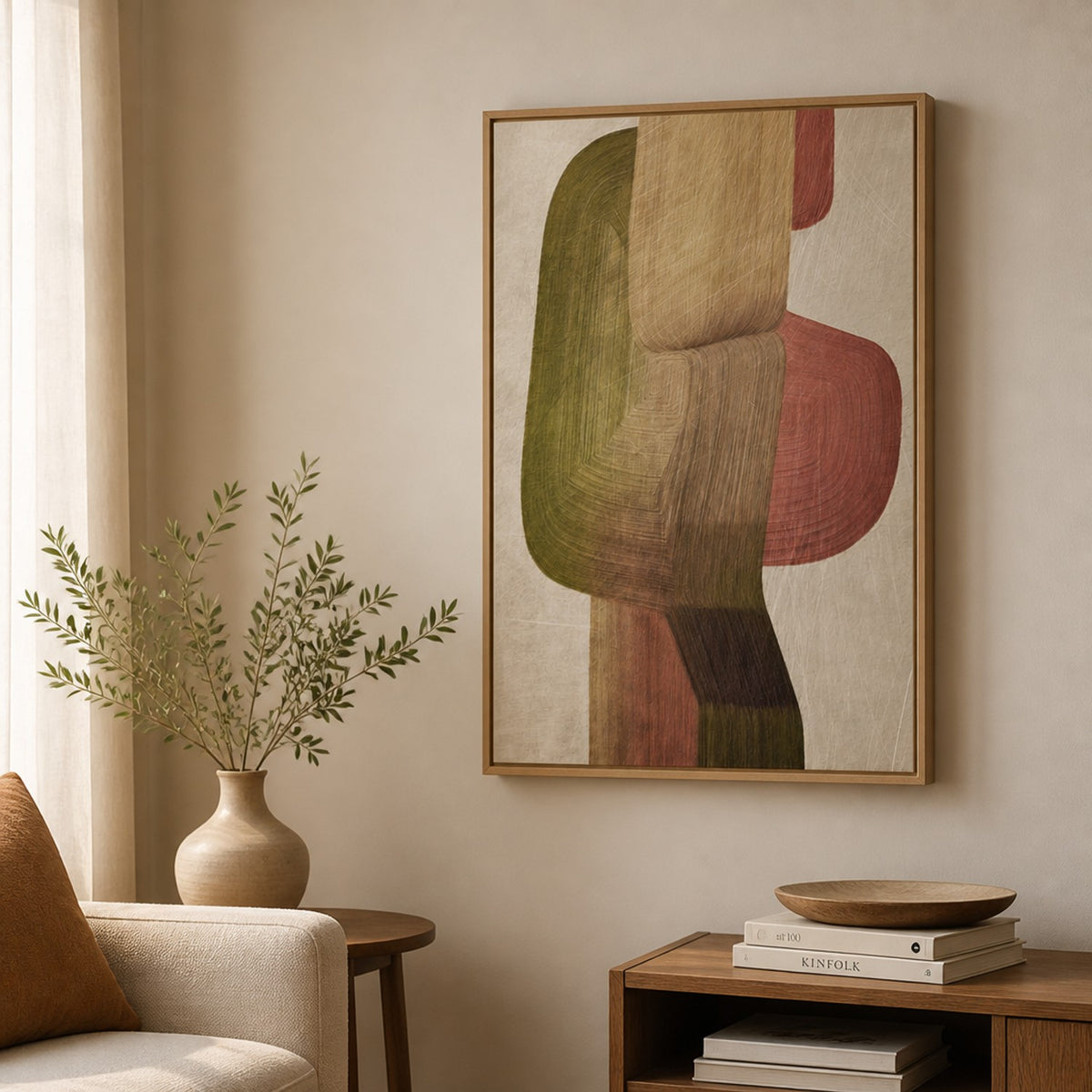 Earthy Abstract Shapes