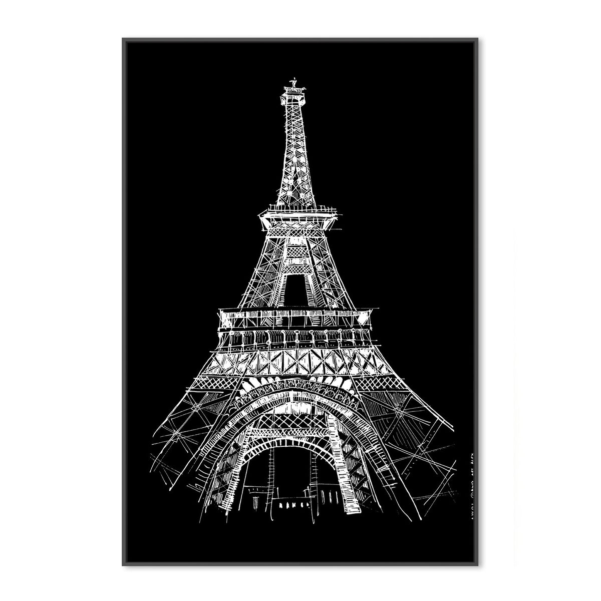 Eiffel Tower Sketch