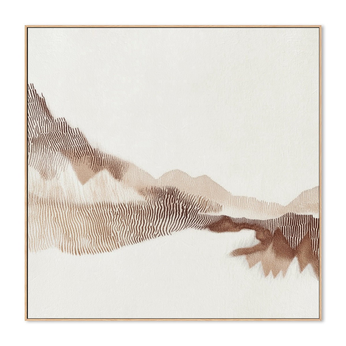 Textured Mountain Ridges