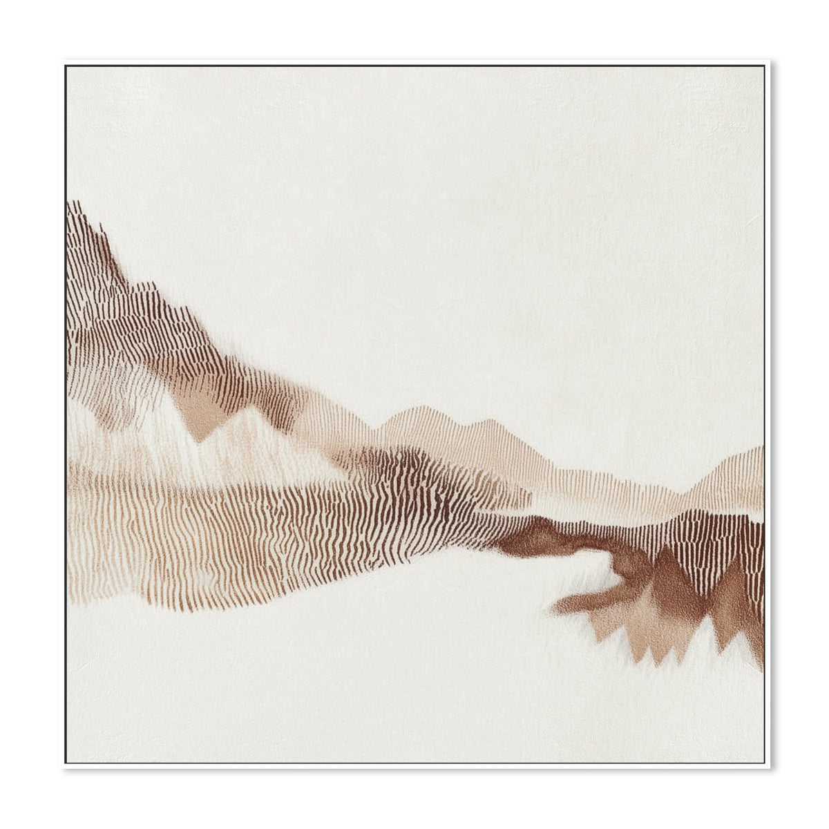 Textured Mountain Ridges