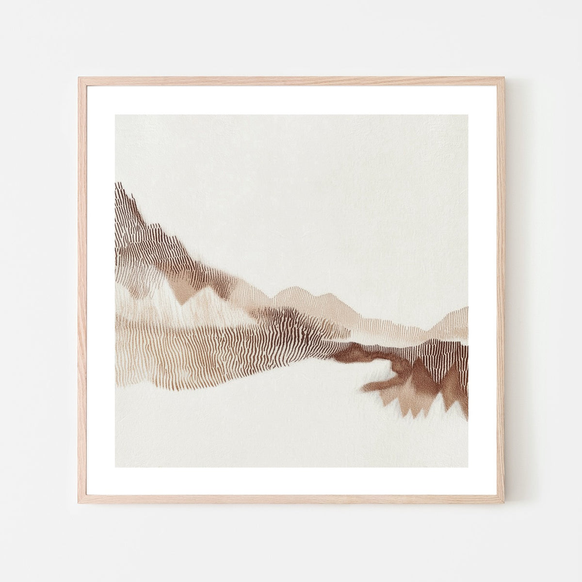 Textured Mountain Ridges