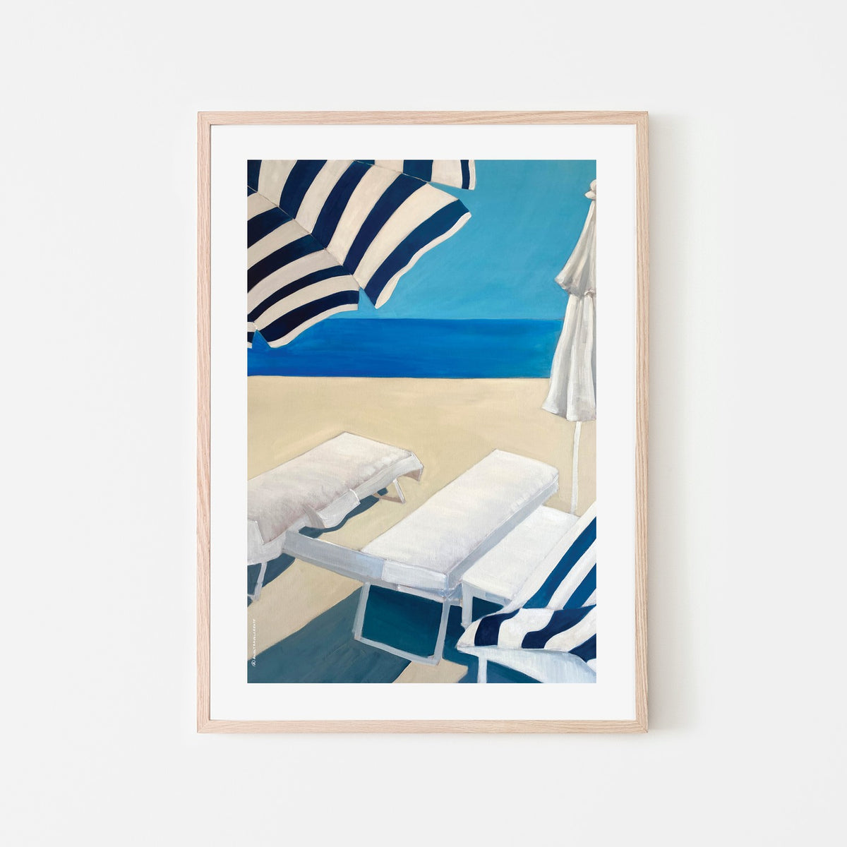 Sunny Striped Beach