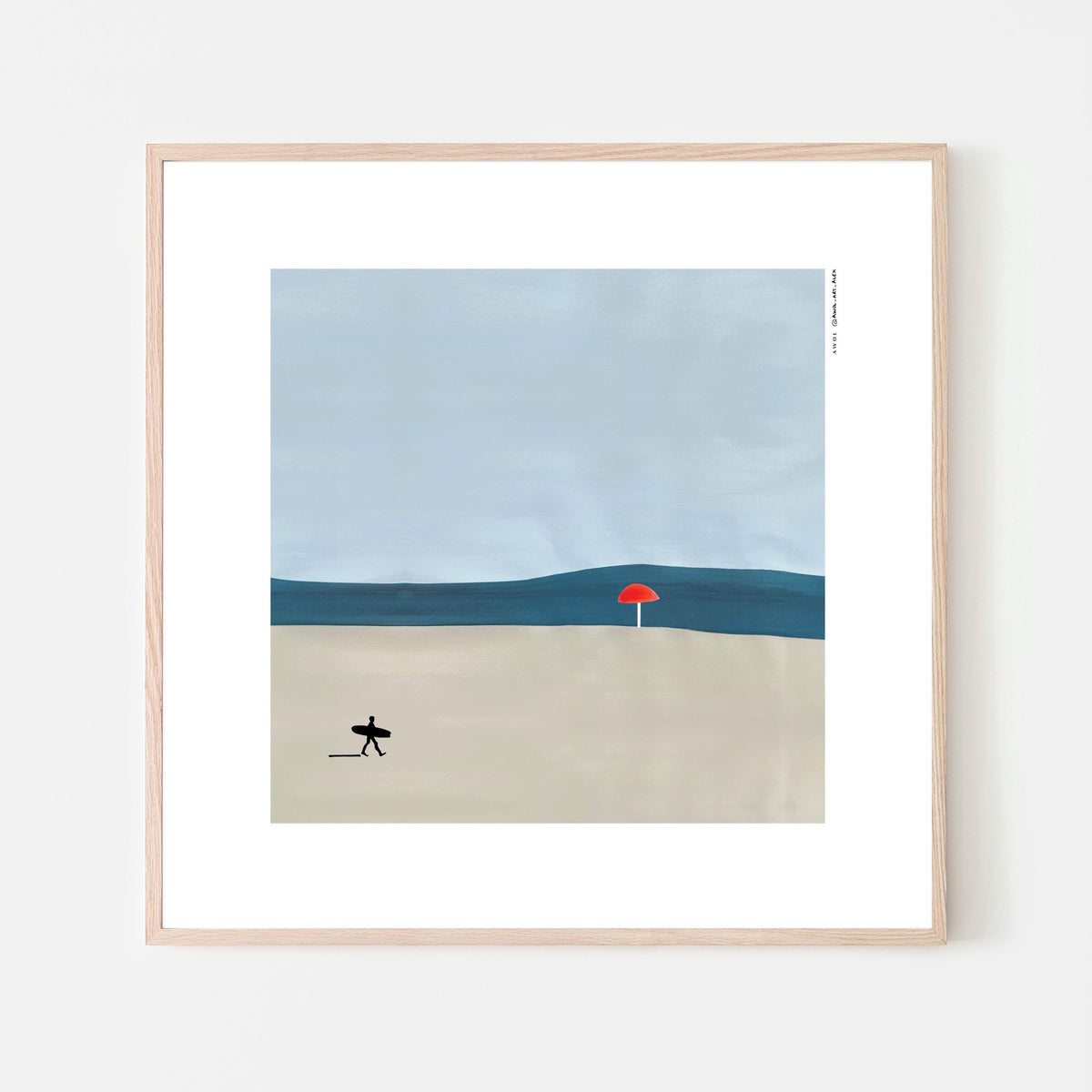Surfer Beach Umbrella