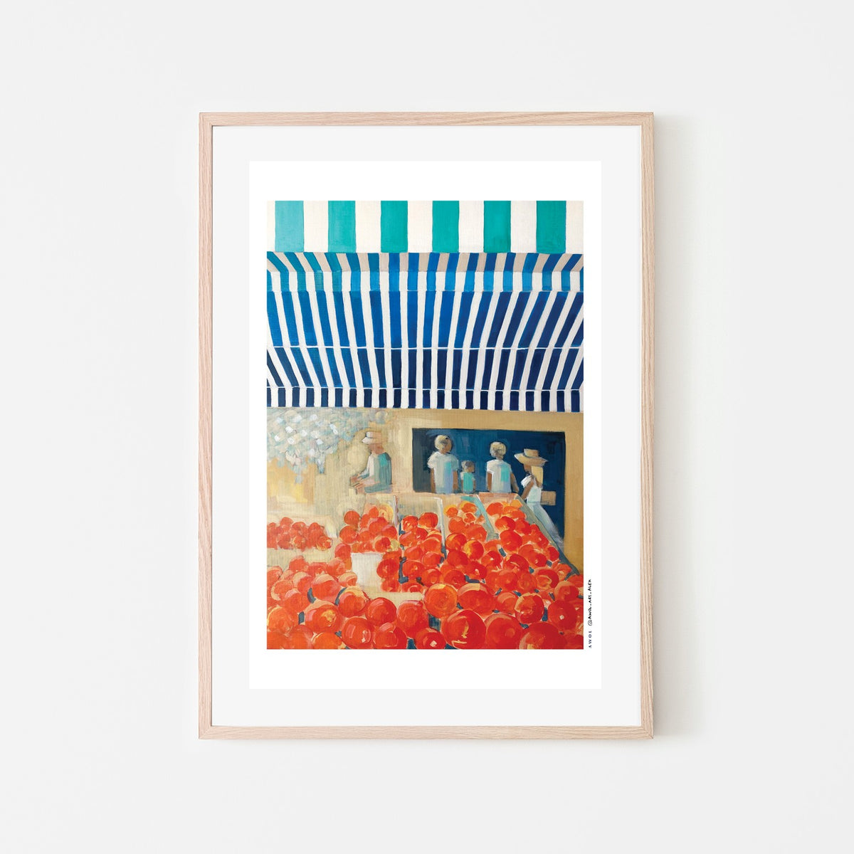 Vibrant Market Stand
