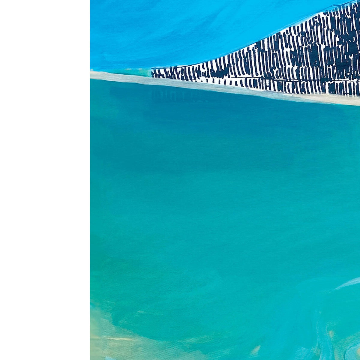 Vibrant Coastal Huts