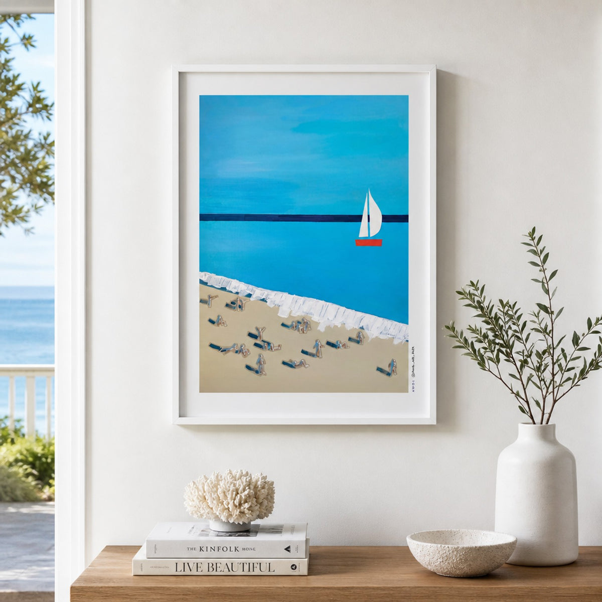 Minimalist Beach Day