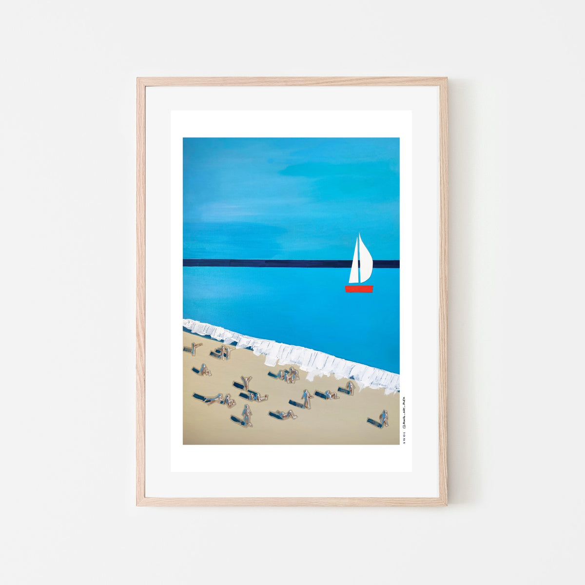 Minimalist Beach Day