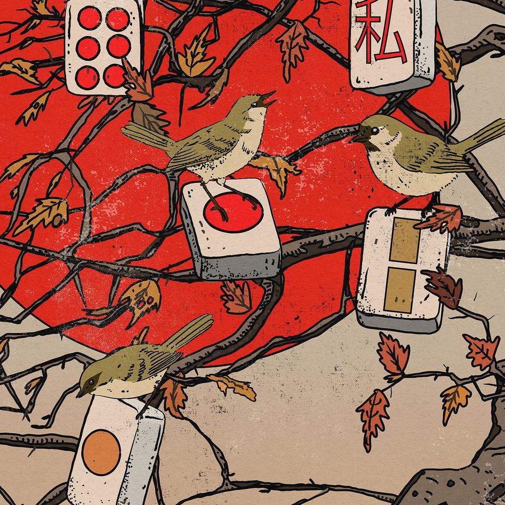 Japanese Mahjong Birds