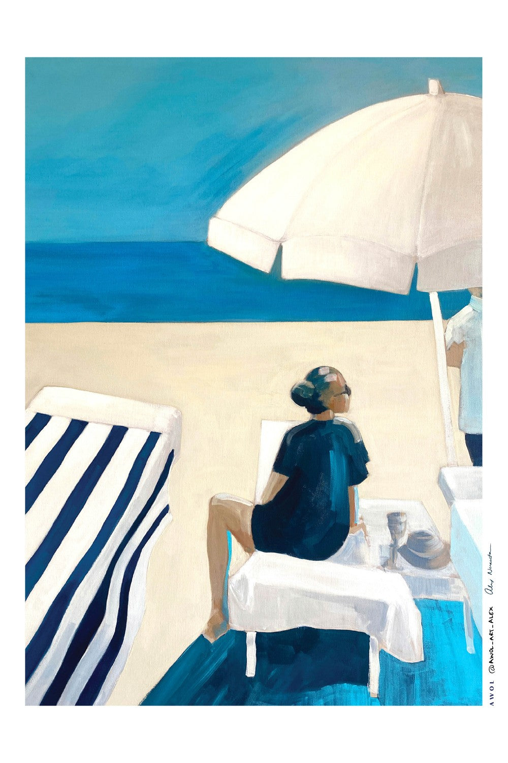Beach Day Serenity