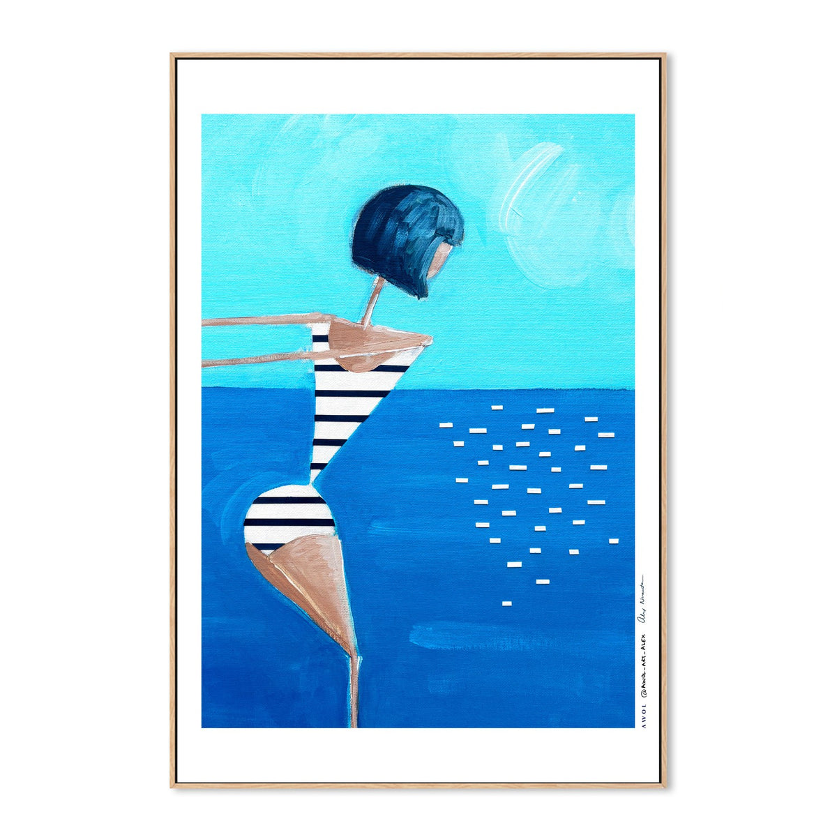 DIVING WOMAN