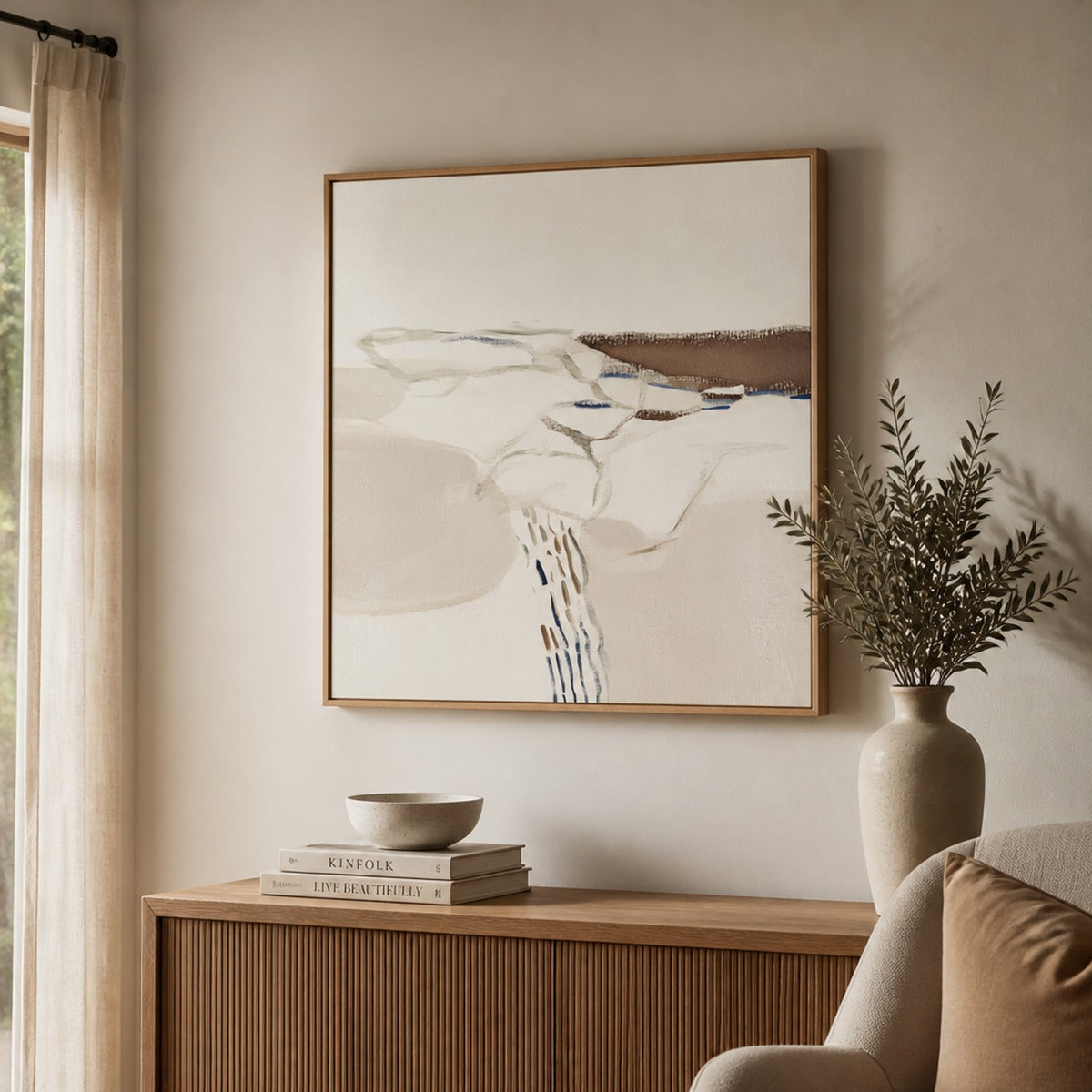 Earthy Abstract Landscape
