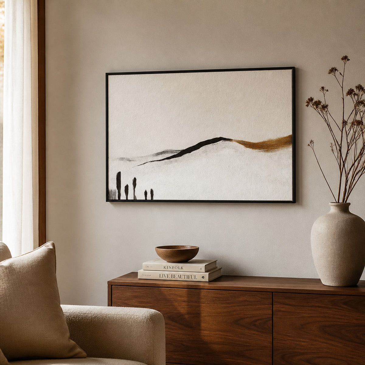 Abstract Desert Horizon