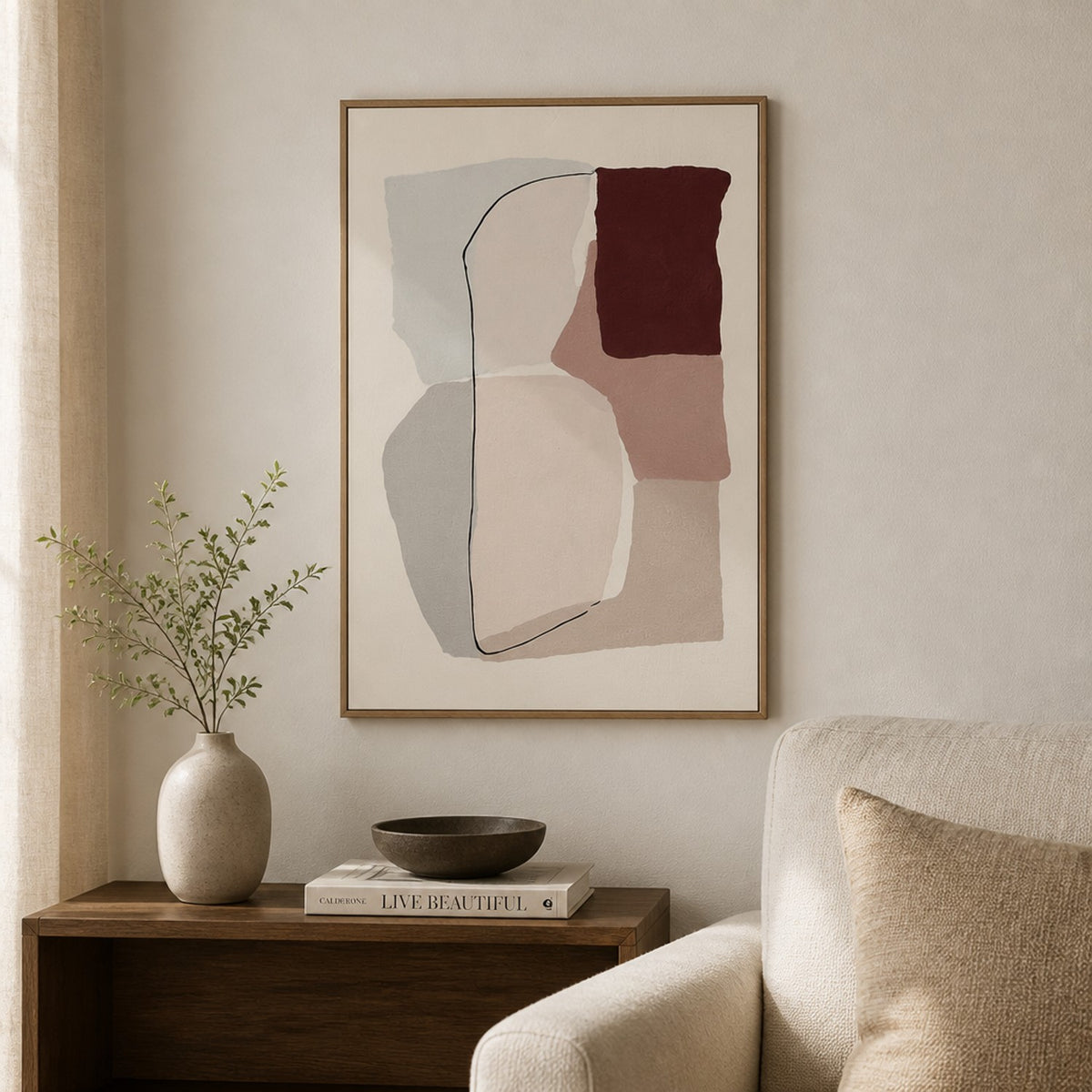 Earthy Abstract Shapes