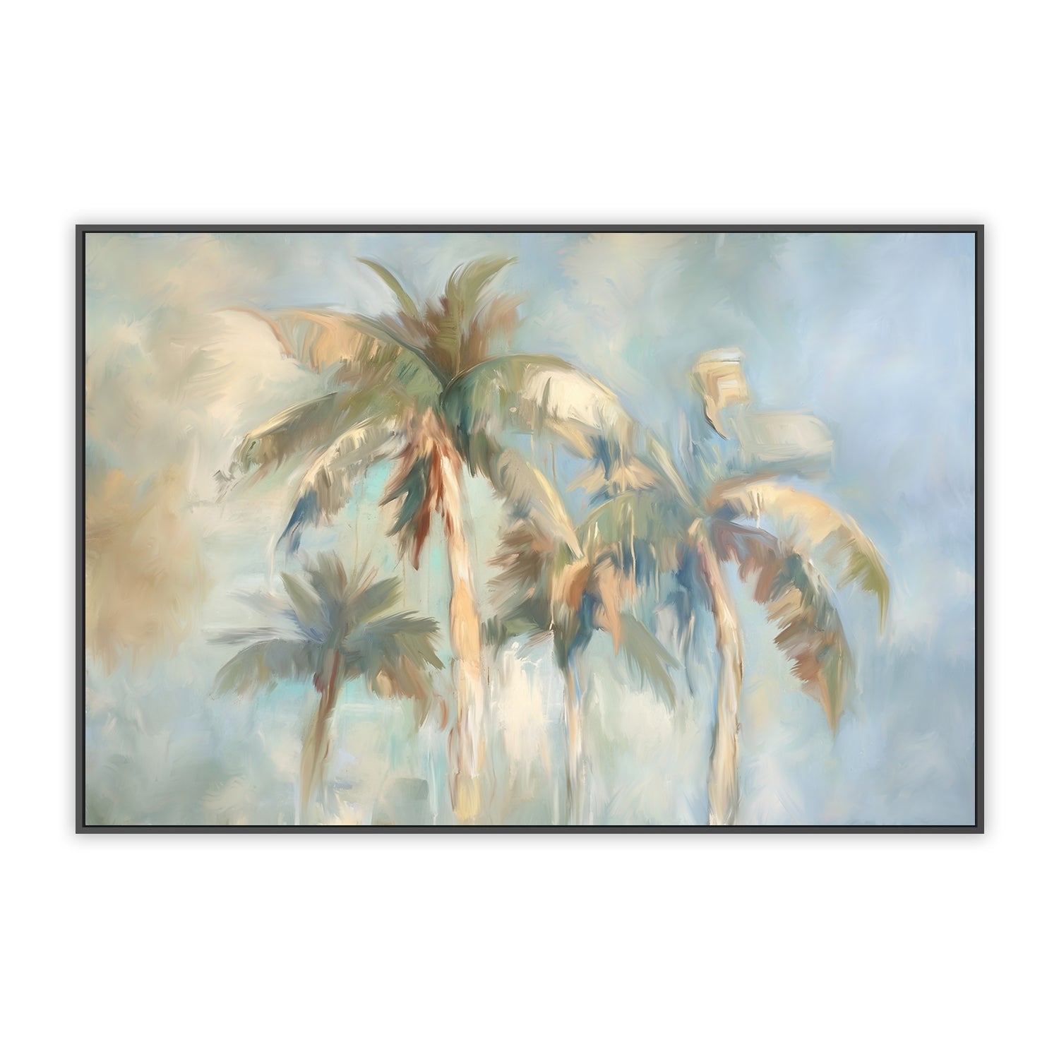Swaying Palms , Style B, By Accent Art Studio