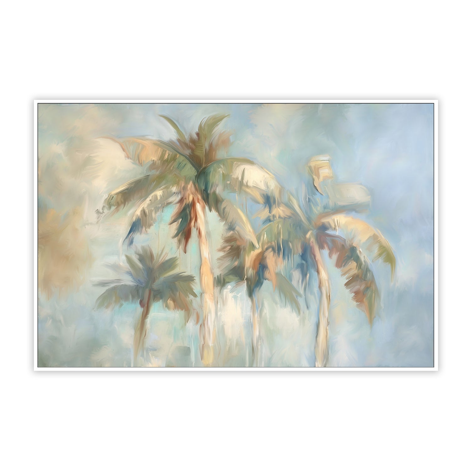 Swaying Palms , Style B, By Accent Art Studio