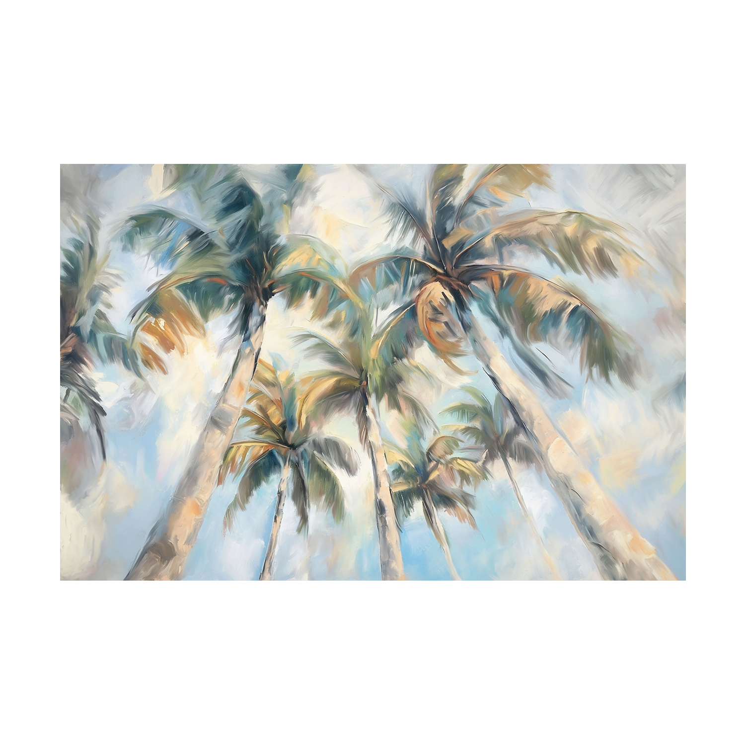 Swaying Palms , Style C, By Accent Art Studio