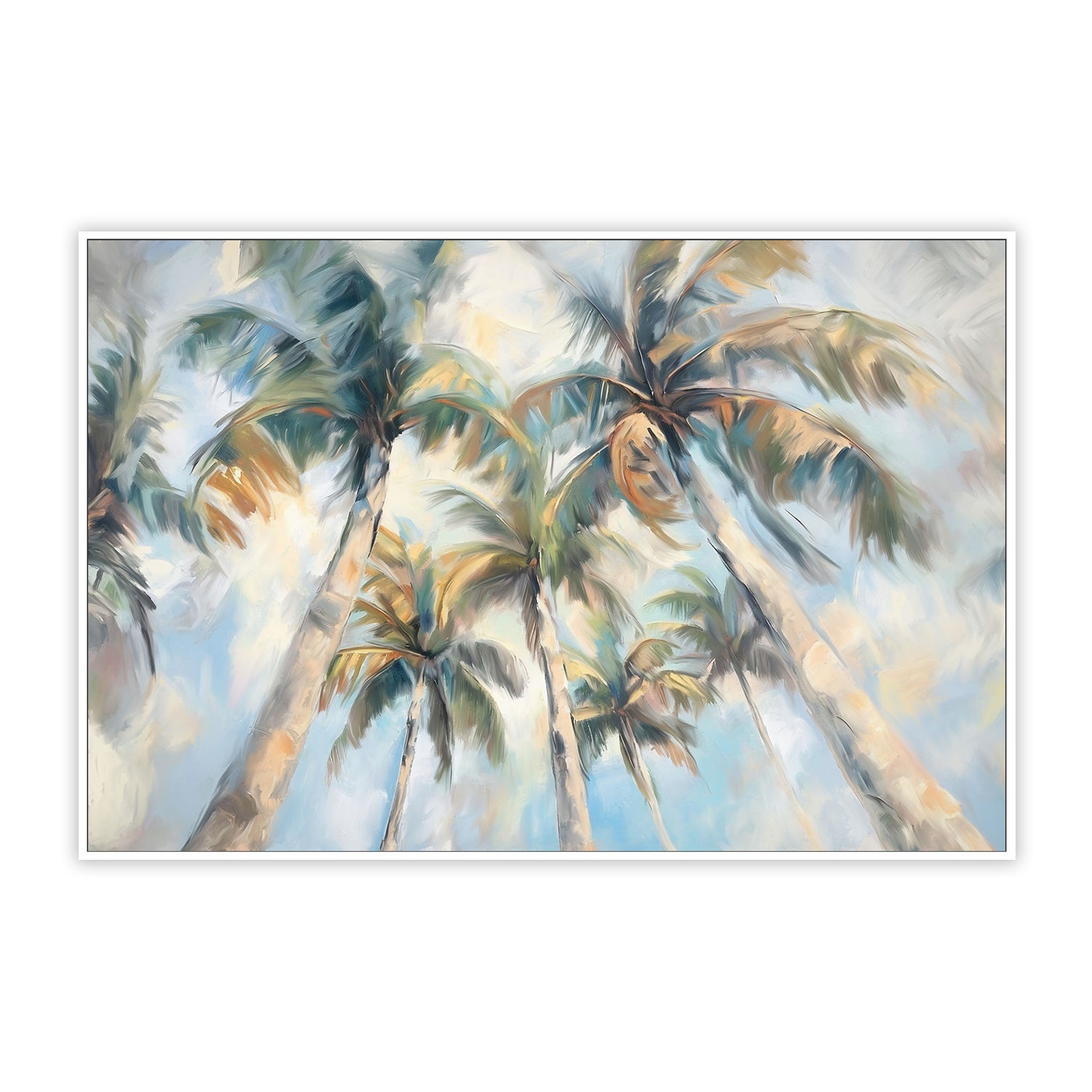 Swaying Palms , Style C, By Accent Art Studio