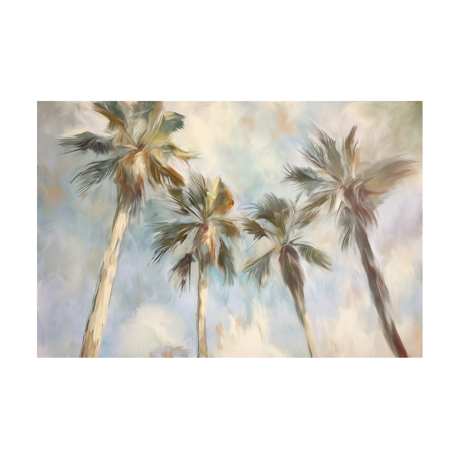 Swaying Palms , Style D, By Accent Art Studio
