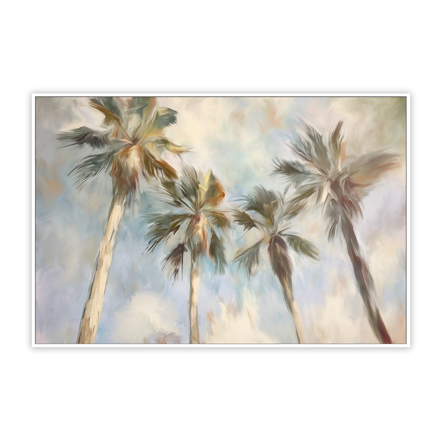 Swaying Palms , Style D, By Accent Art Studio