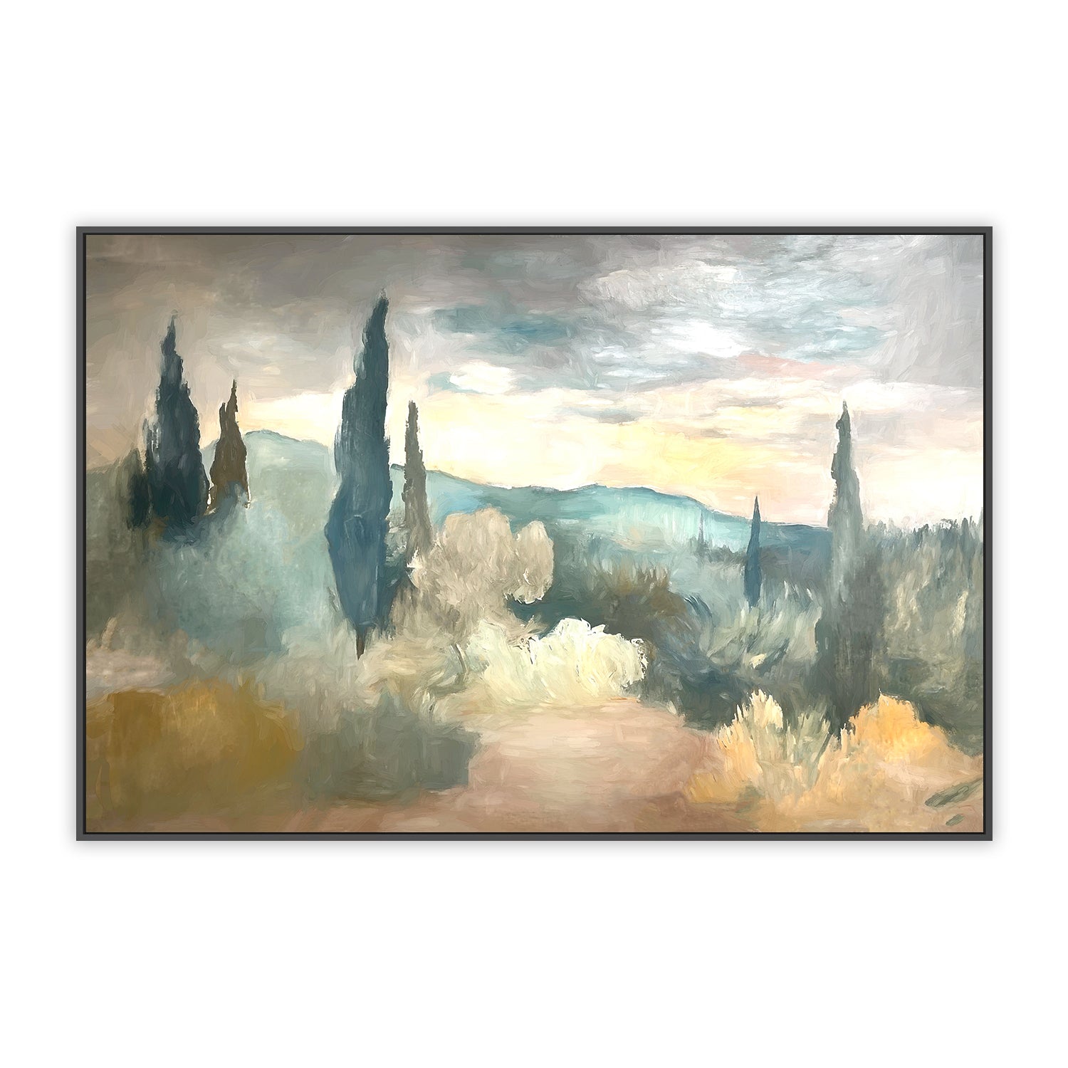 Tree Landscape , Style B, By Accent Art Studio