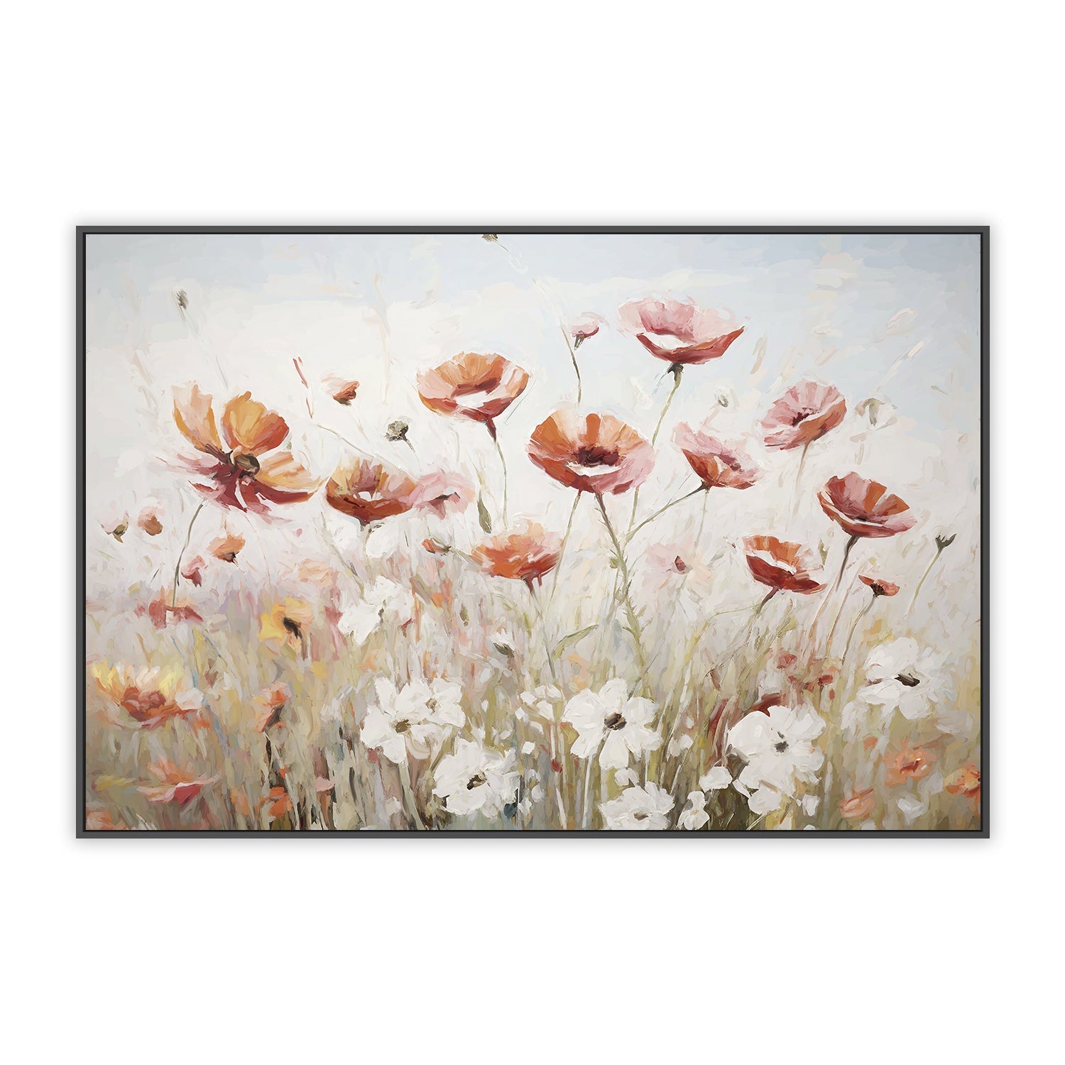 Field of Poppies , By Accent Art Studio