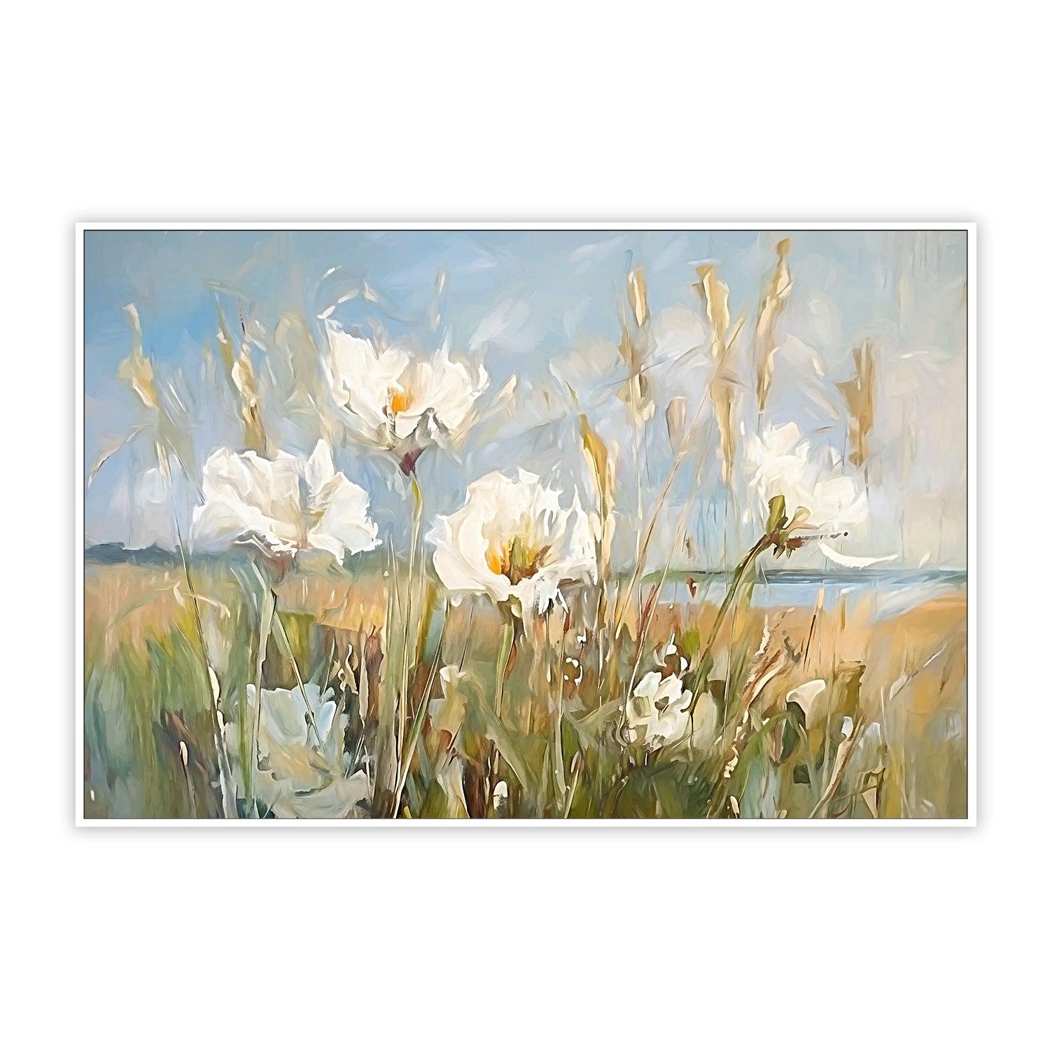 Seaside Wildflowers , Style B, By Accent Art Studio
