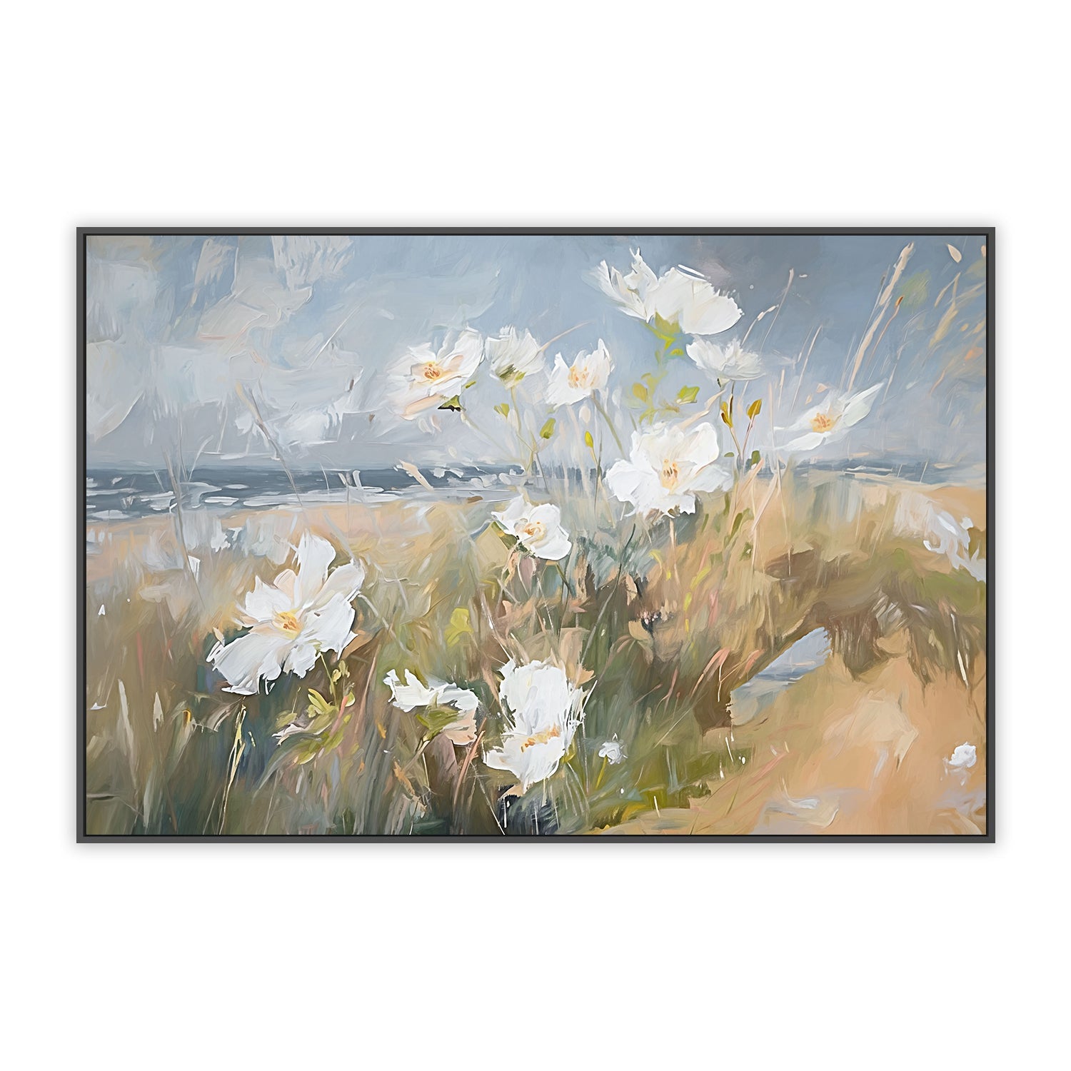 Seaside Wildflowers , Style E, By Accent Art Studio
