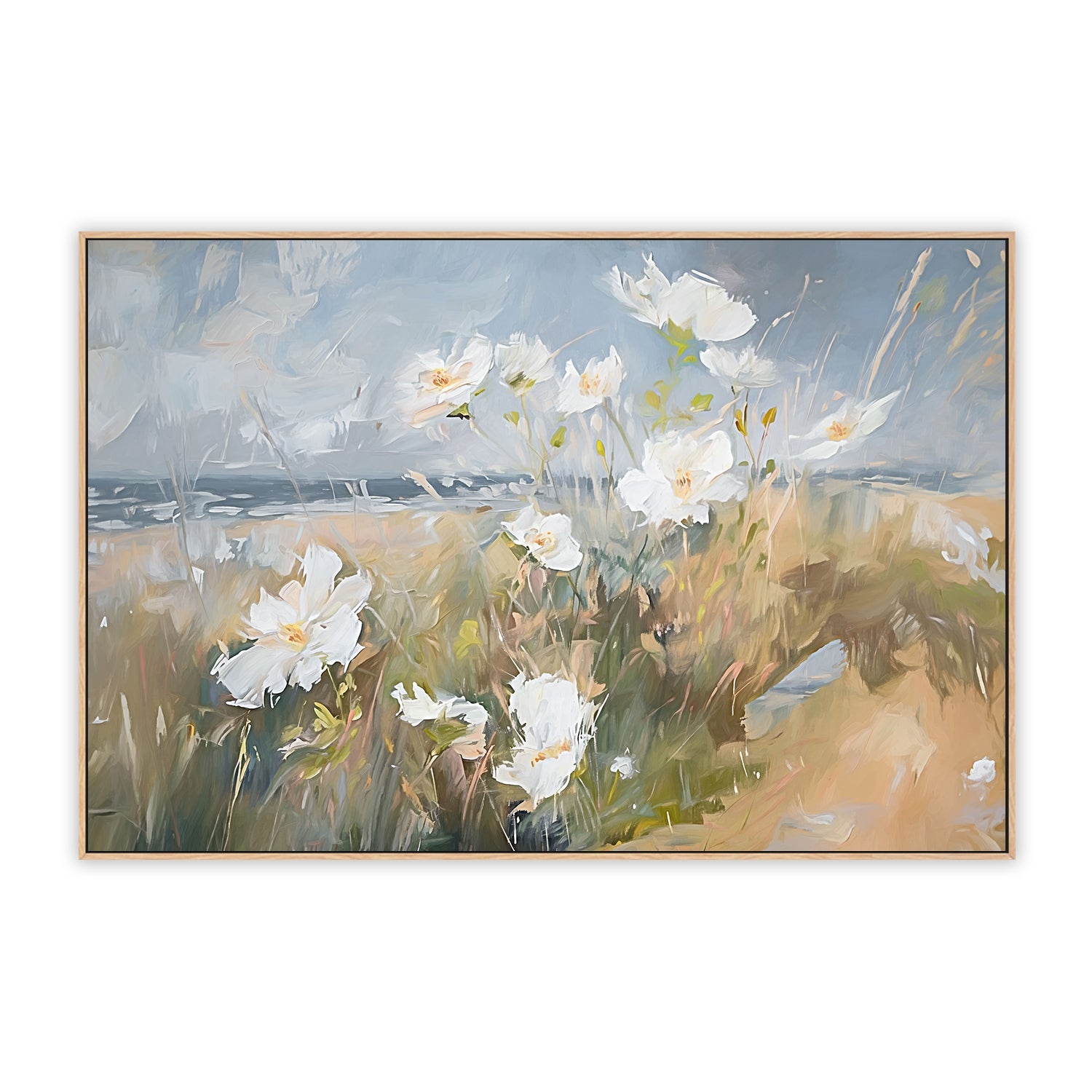 Seaside Wildflowers , Style E, By Accent Art Studio