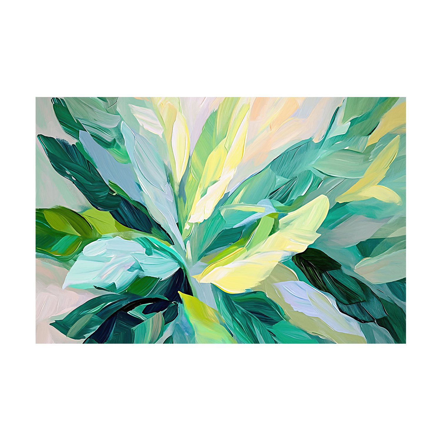 Tropical Leaves , Style A