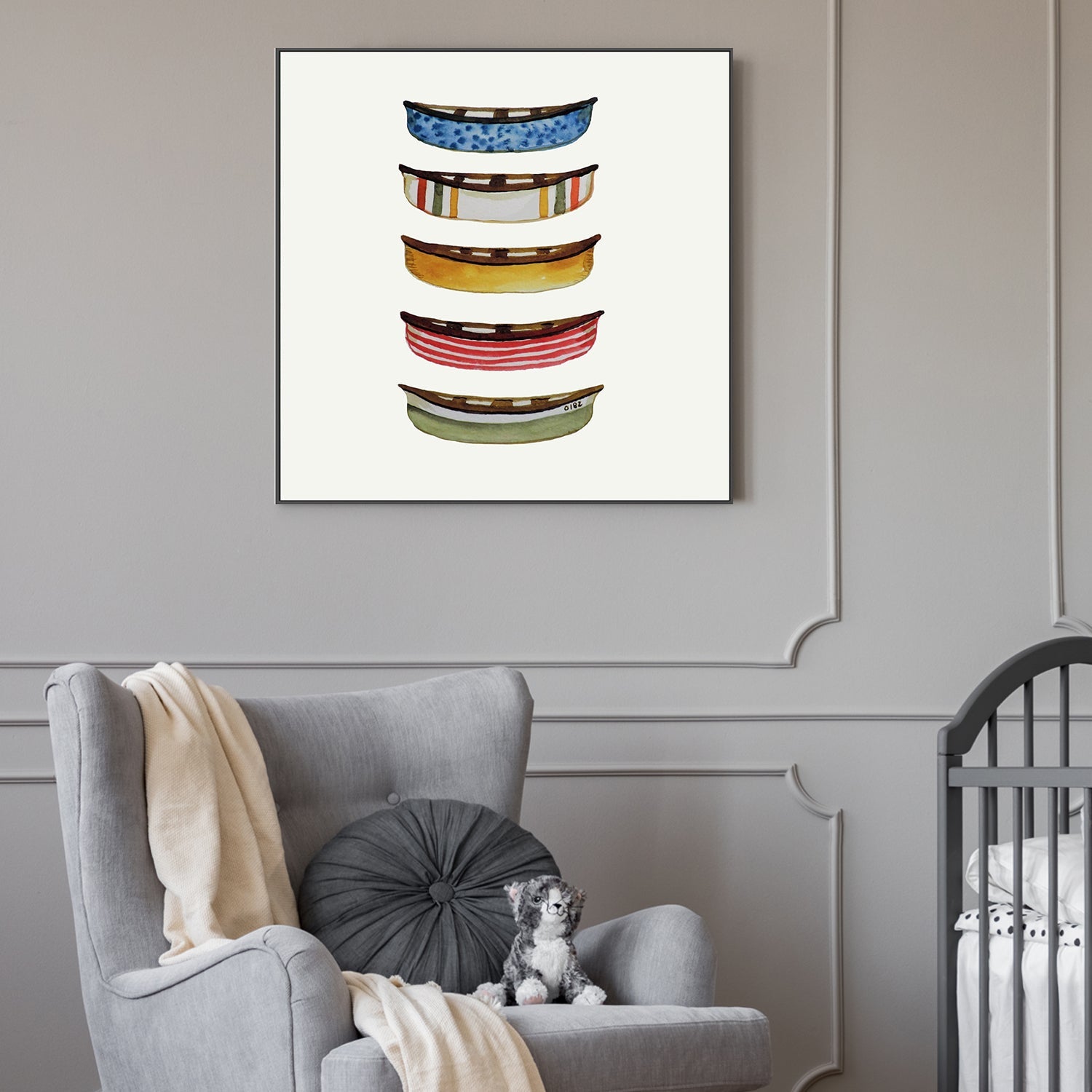 Fishing Boat , By Sylvie Demers