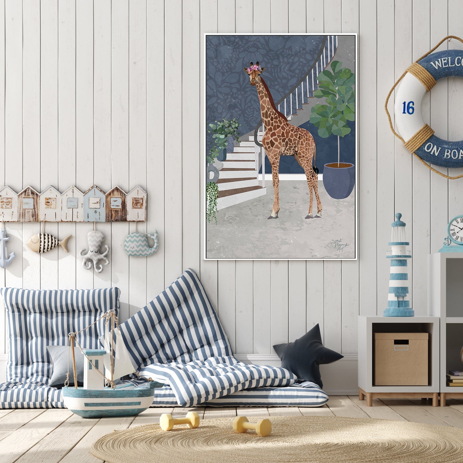 Dinner With A Giraffe , By Sarah Manovski