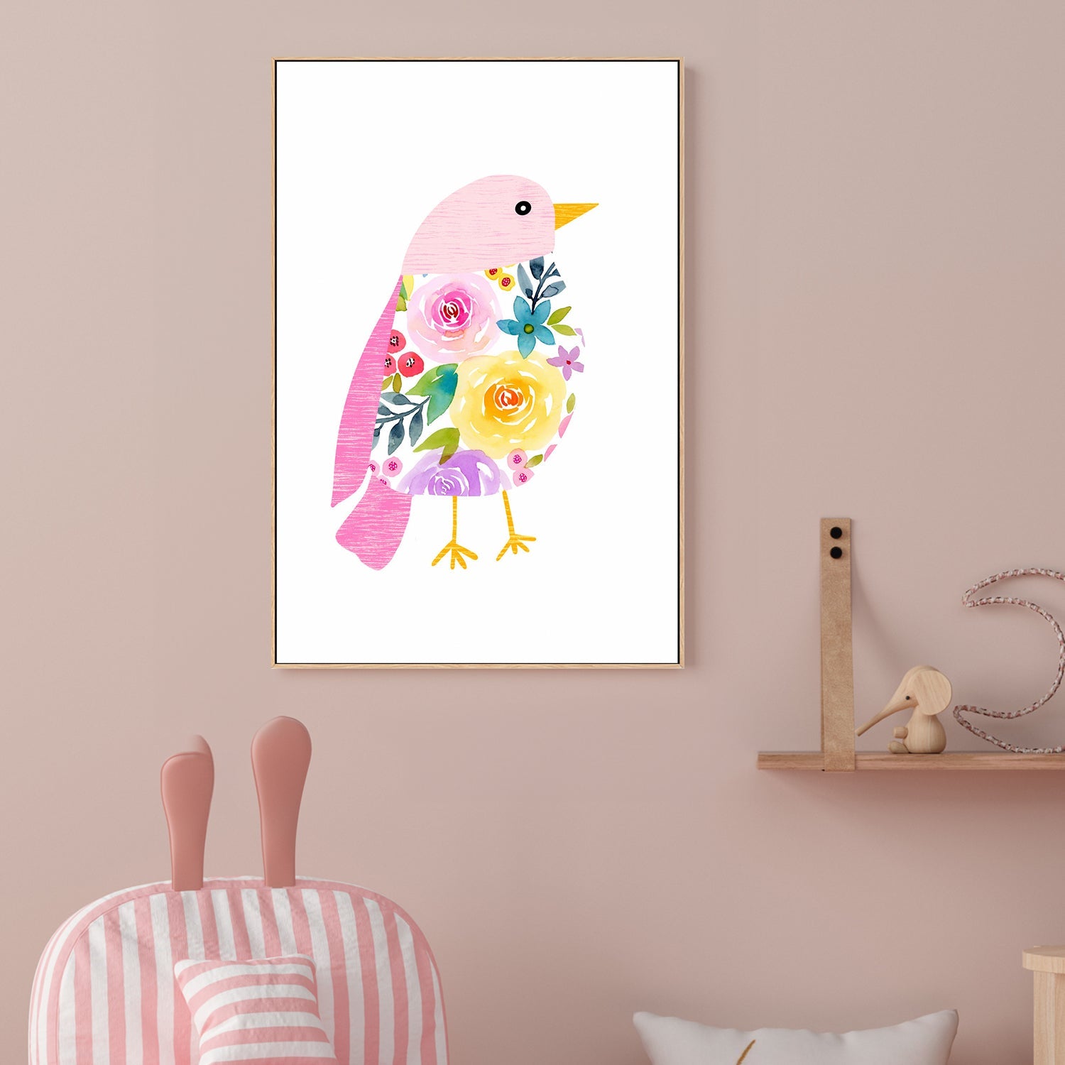 Pink Bird , By Lisa Nohren
