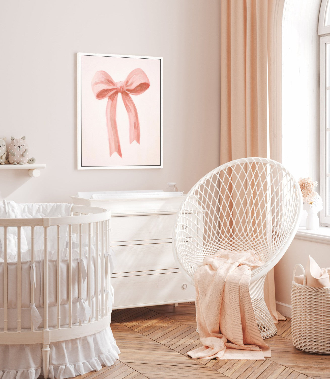 Pink Bow , By Lady Hana