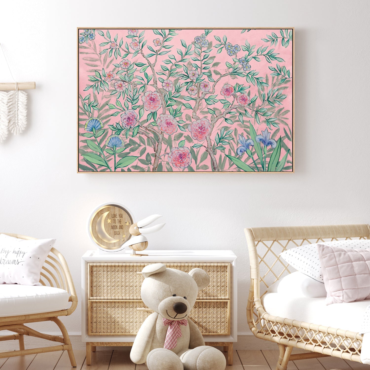 French Garden Pink , By Julia Purinton