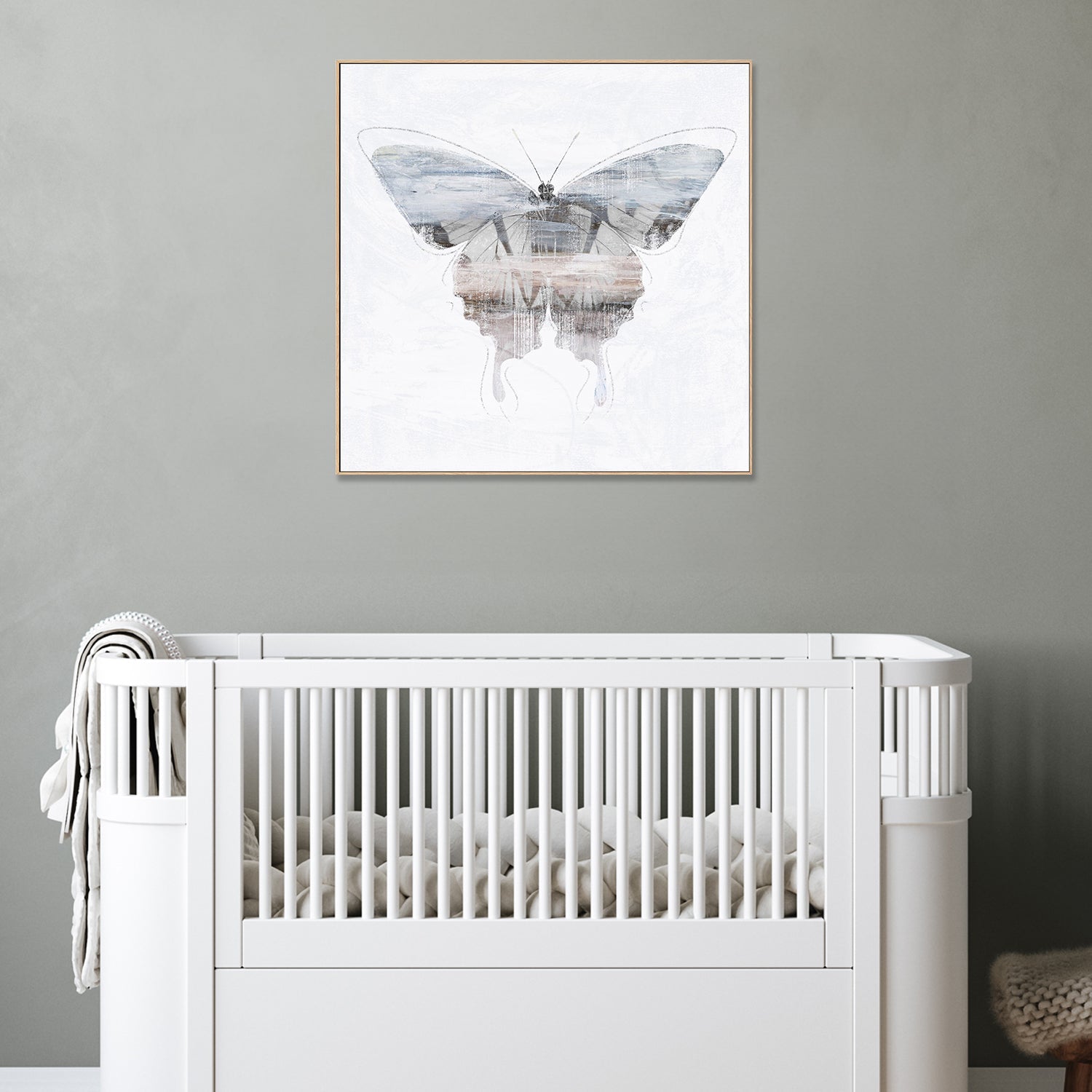 Silver Butterfly, Style A , By Nina Blue