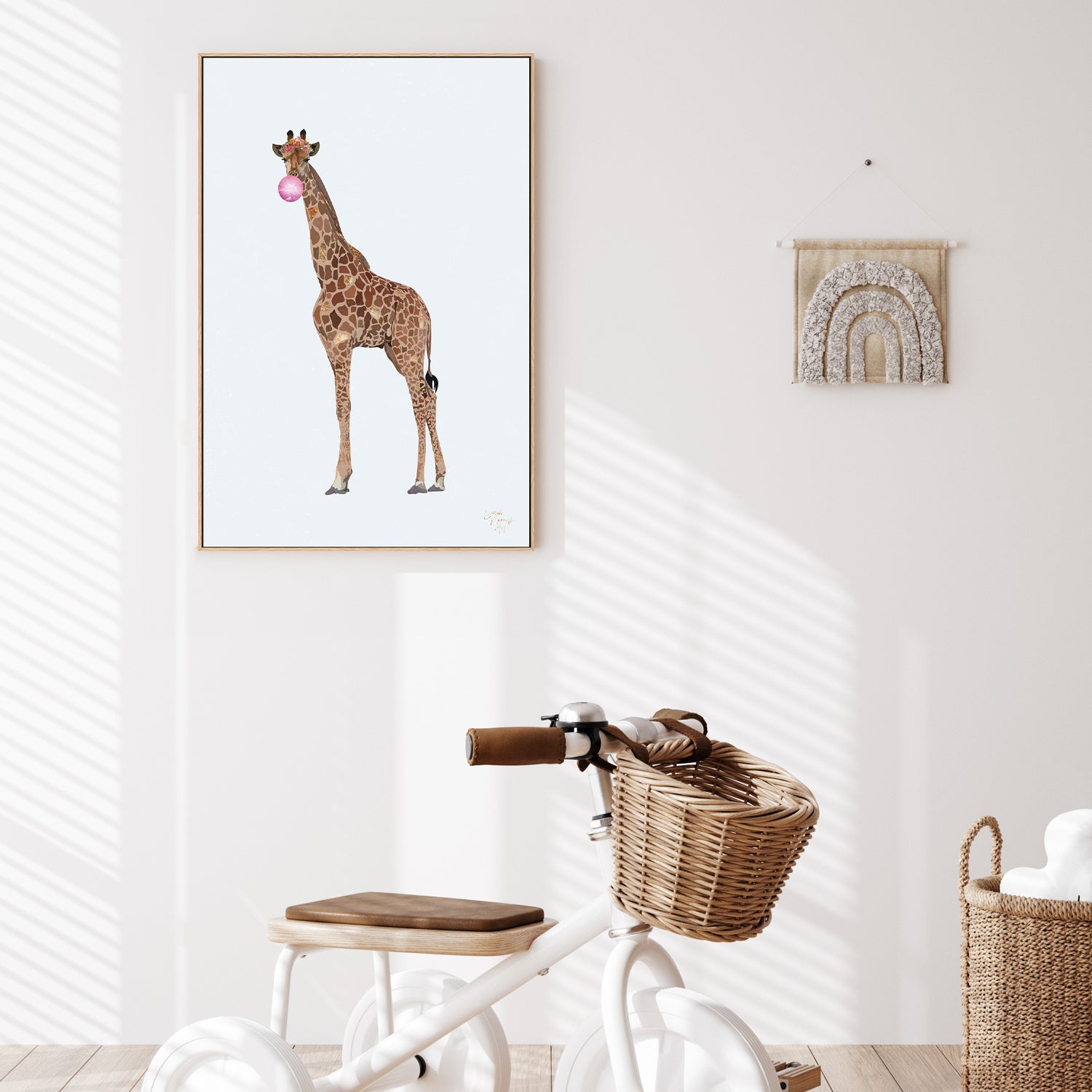 Bubblegum Giraffe, Style A , By Sarah Manovski