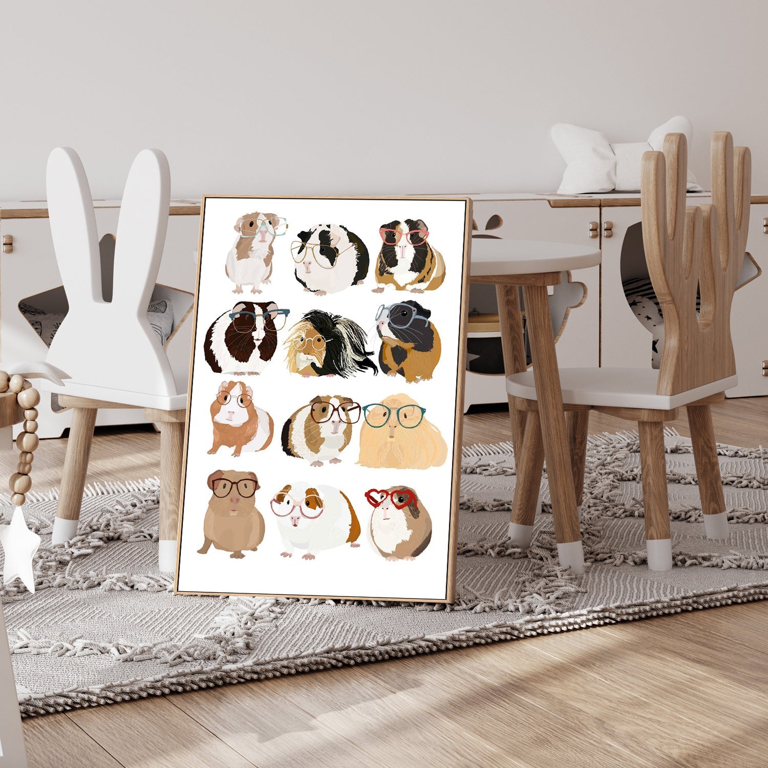 Guinea Pigs In Glasses, By Hanna Melin