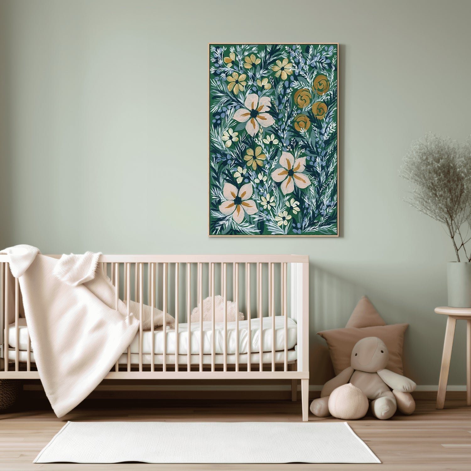 Folksy Floral , By Yvette St. Amant