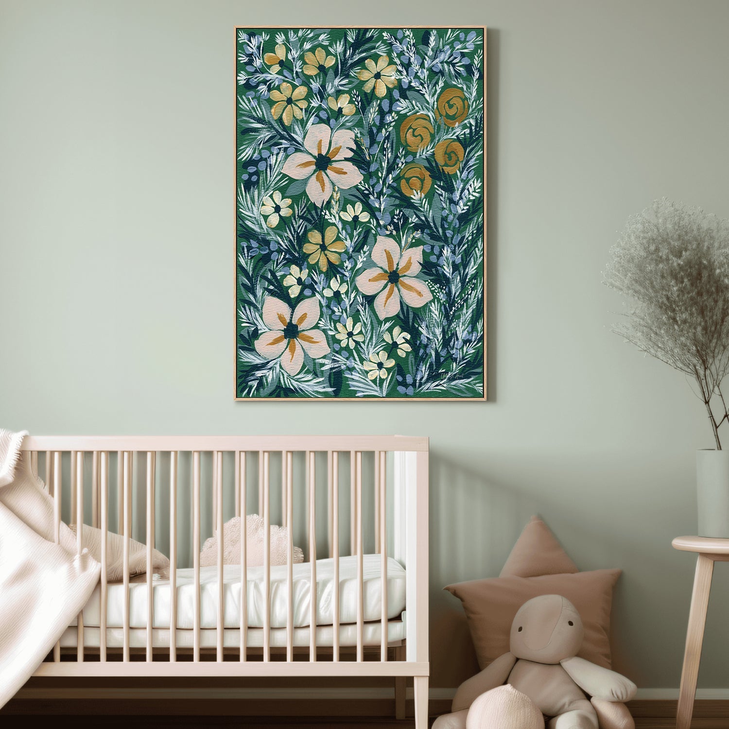 Folksy Floral , By Yvette St. Amant