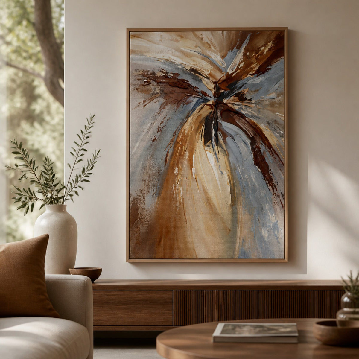 Ochre and Blue Radiance