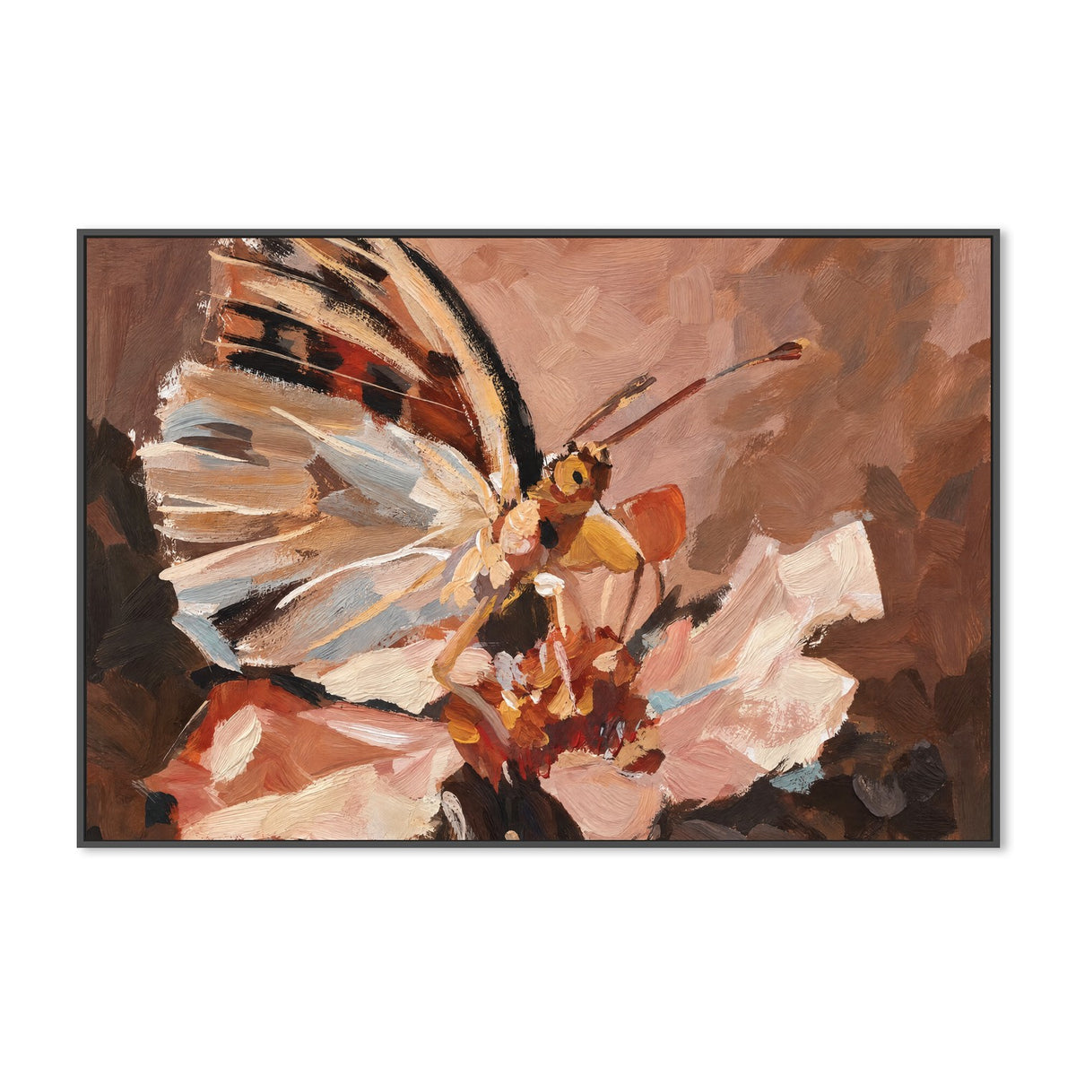 Butterfly in Terracotta Light